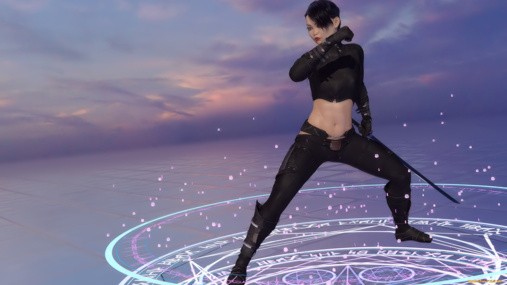 3д, графика, фантазия, , fantasy, взгляд, девушка, фон