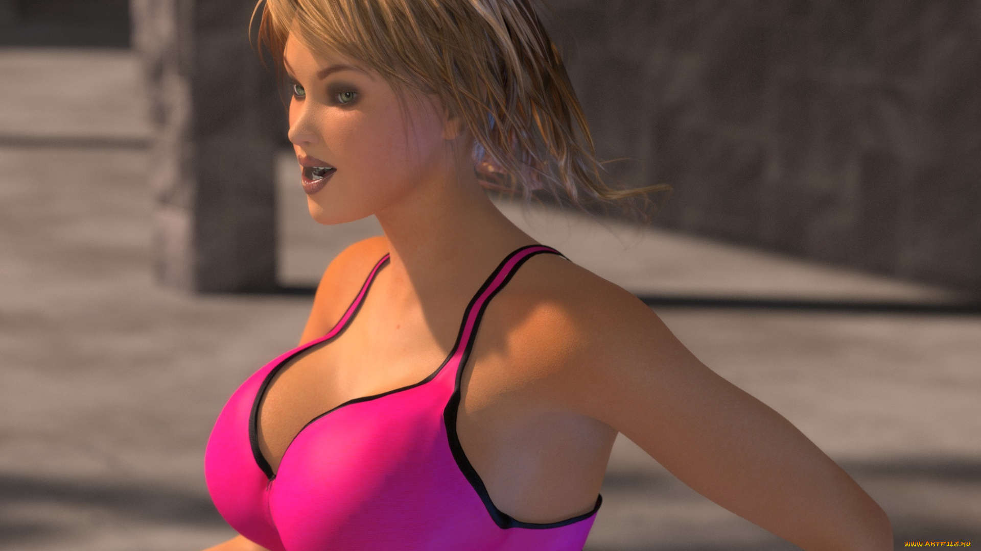 3д, графика, люди, , people, фон, девушка, взгляд