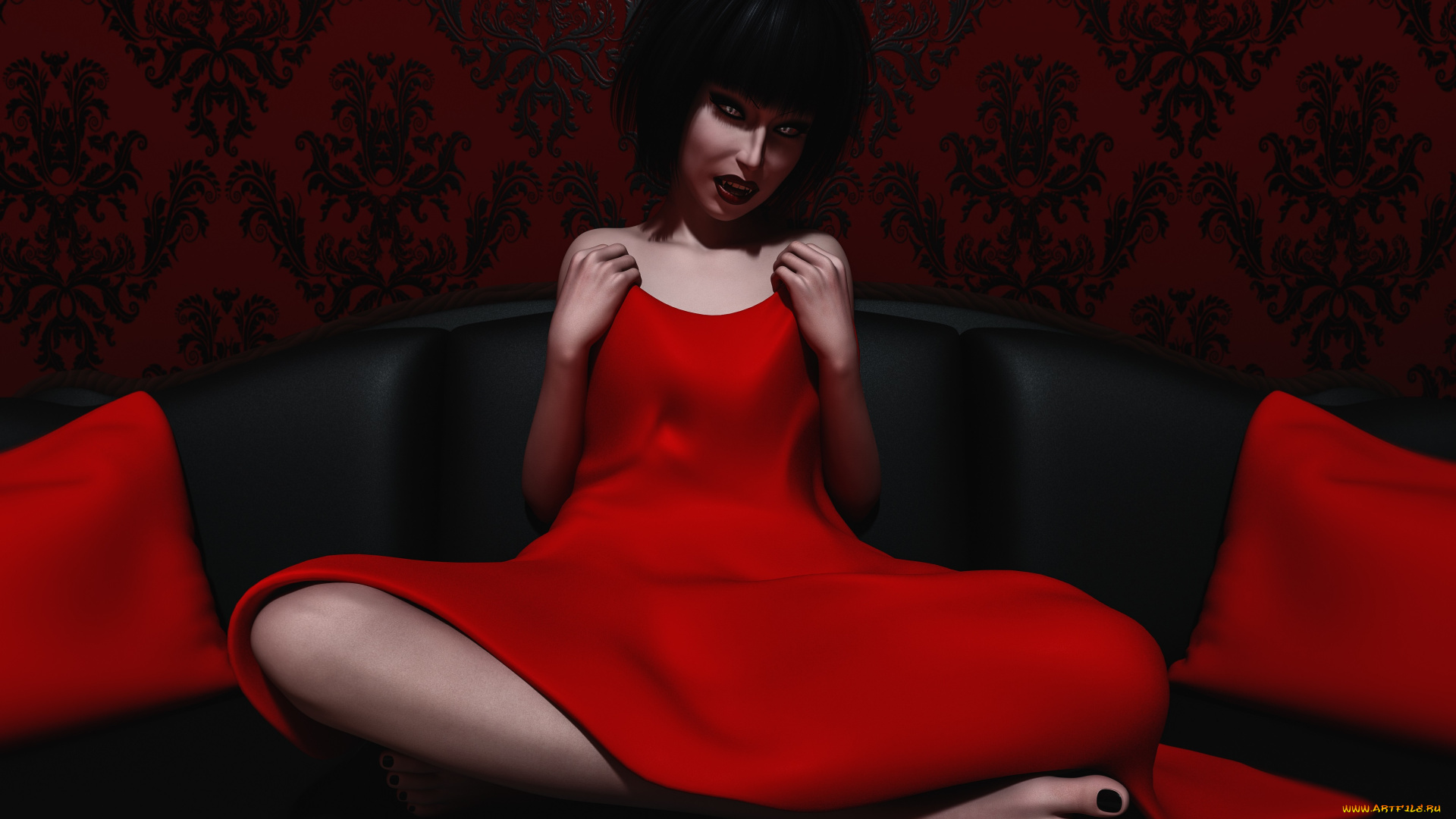 3д, графика, люди, , people, фон, взгляд, девушка