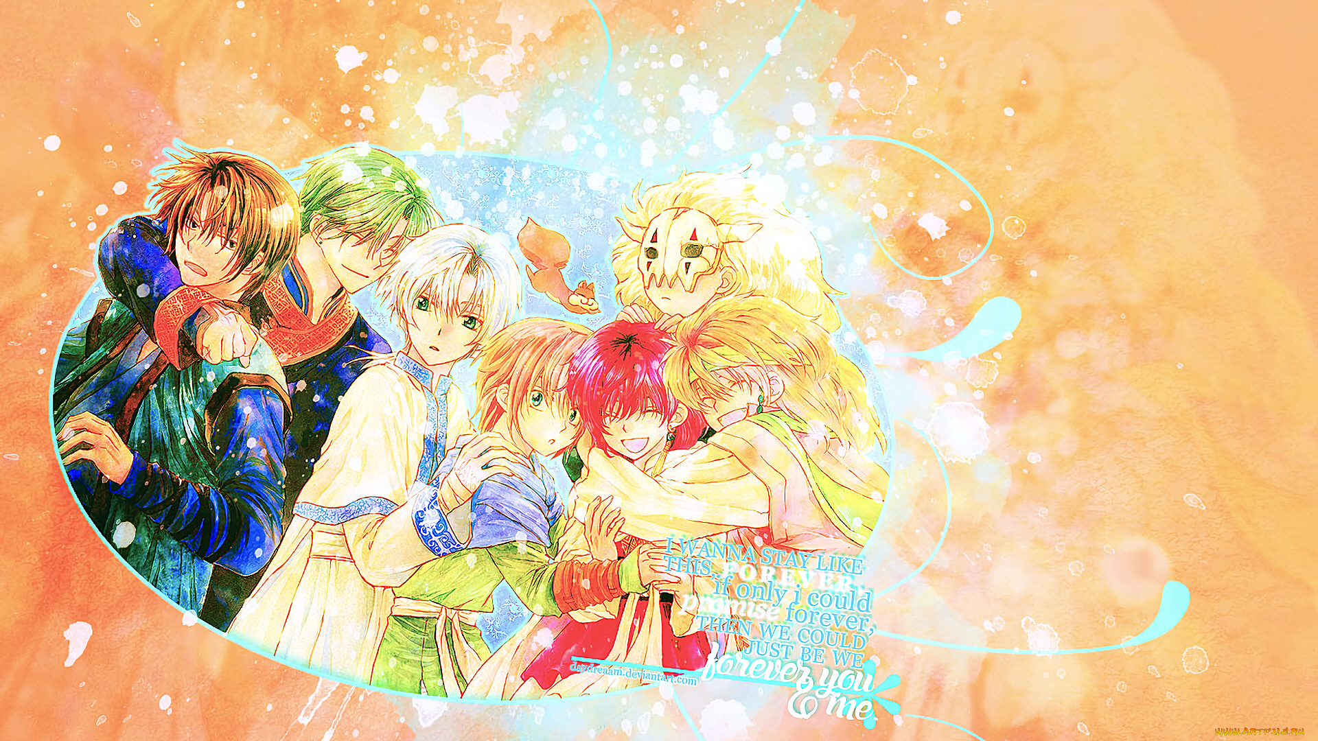 аниме, akatsuki, no, yona, рассвет, йоны