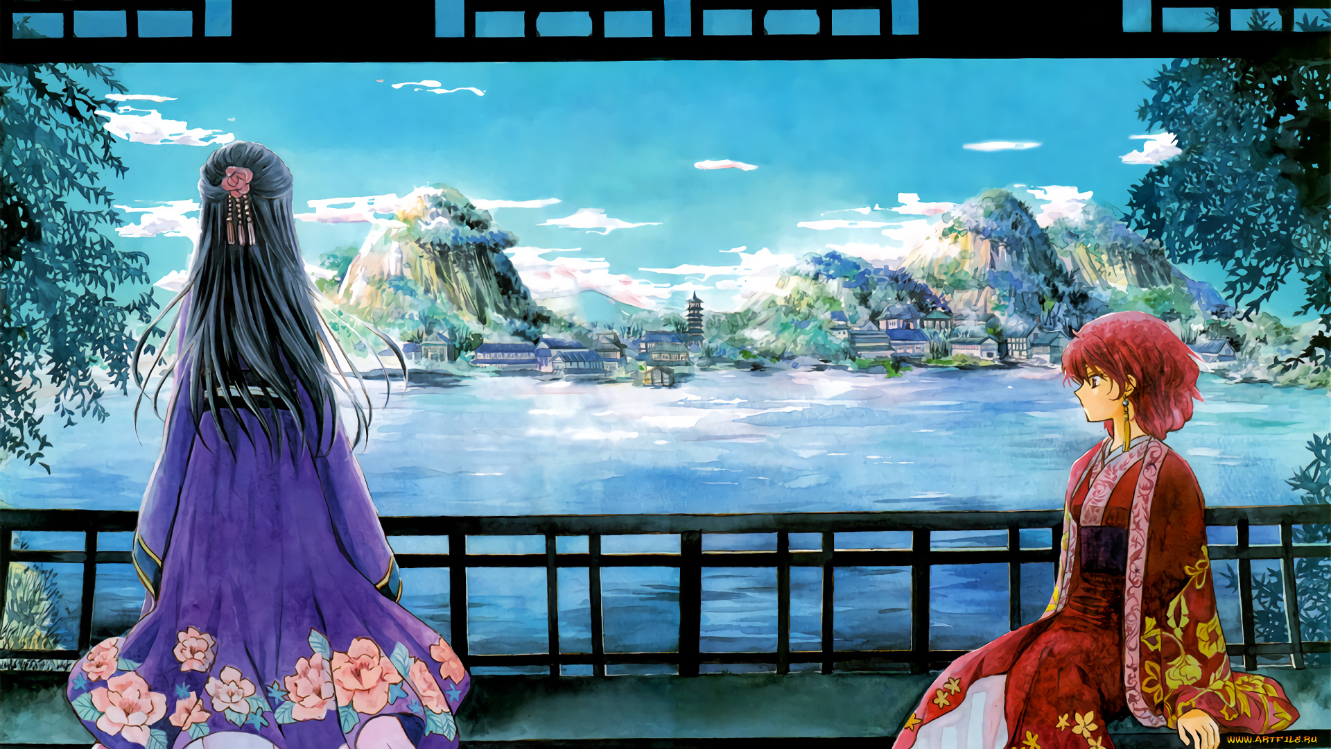 аниме, akatsuki, no, yona, рассвет, йоны