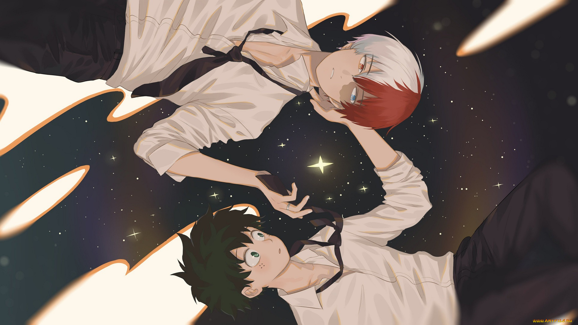 аниме, boku, no, hero, academia, моя, геройская, академия