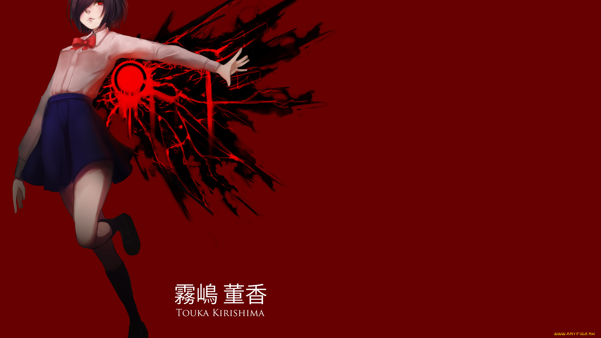 аниме, tokyo, ghoul, девушка