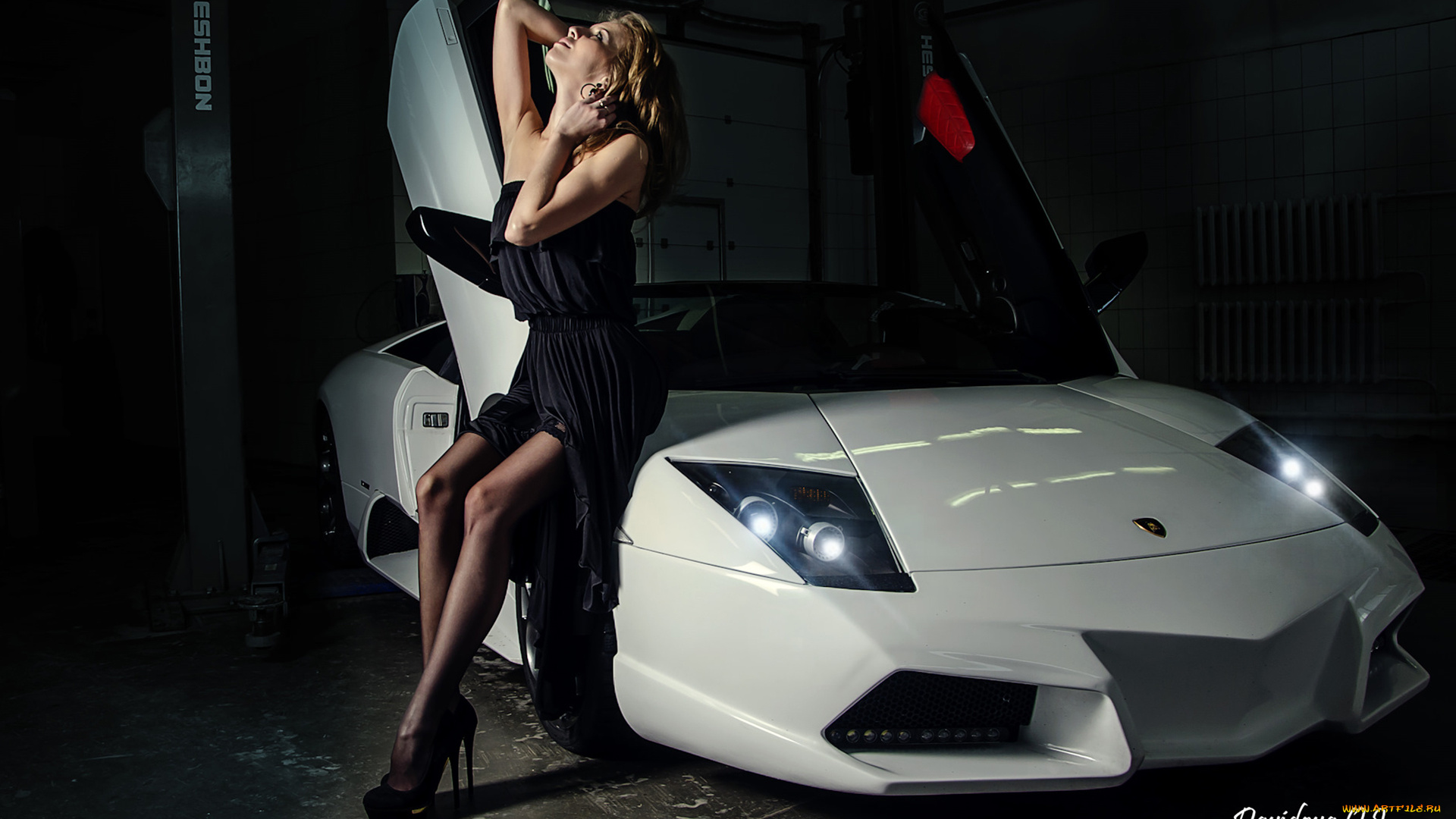 автомобили, -авто, с, девушками, авто, девушки