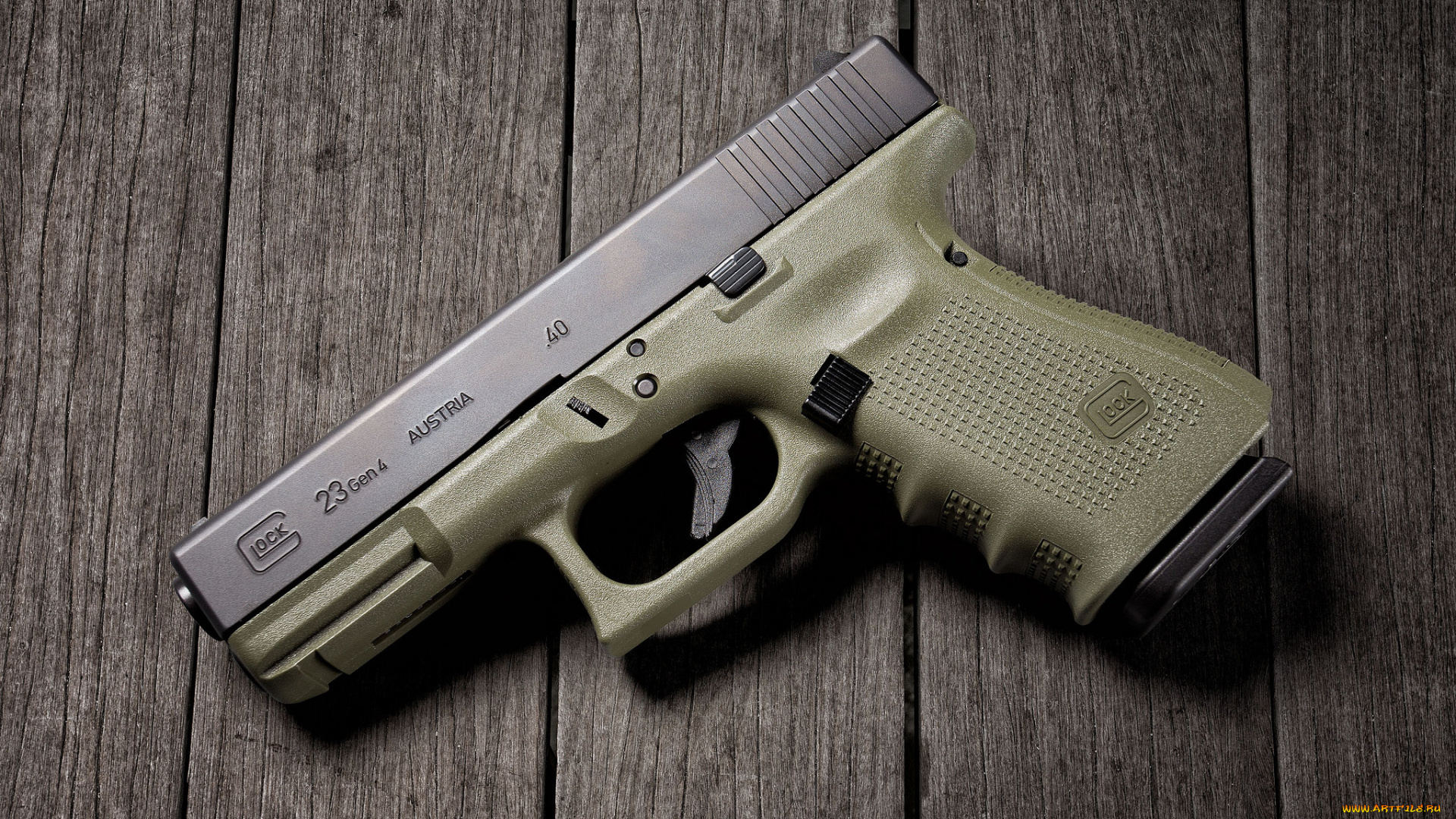 glock, 23, gen, 4, battlefield, green, оружие, пистолеты, ствол