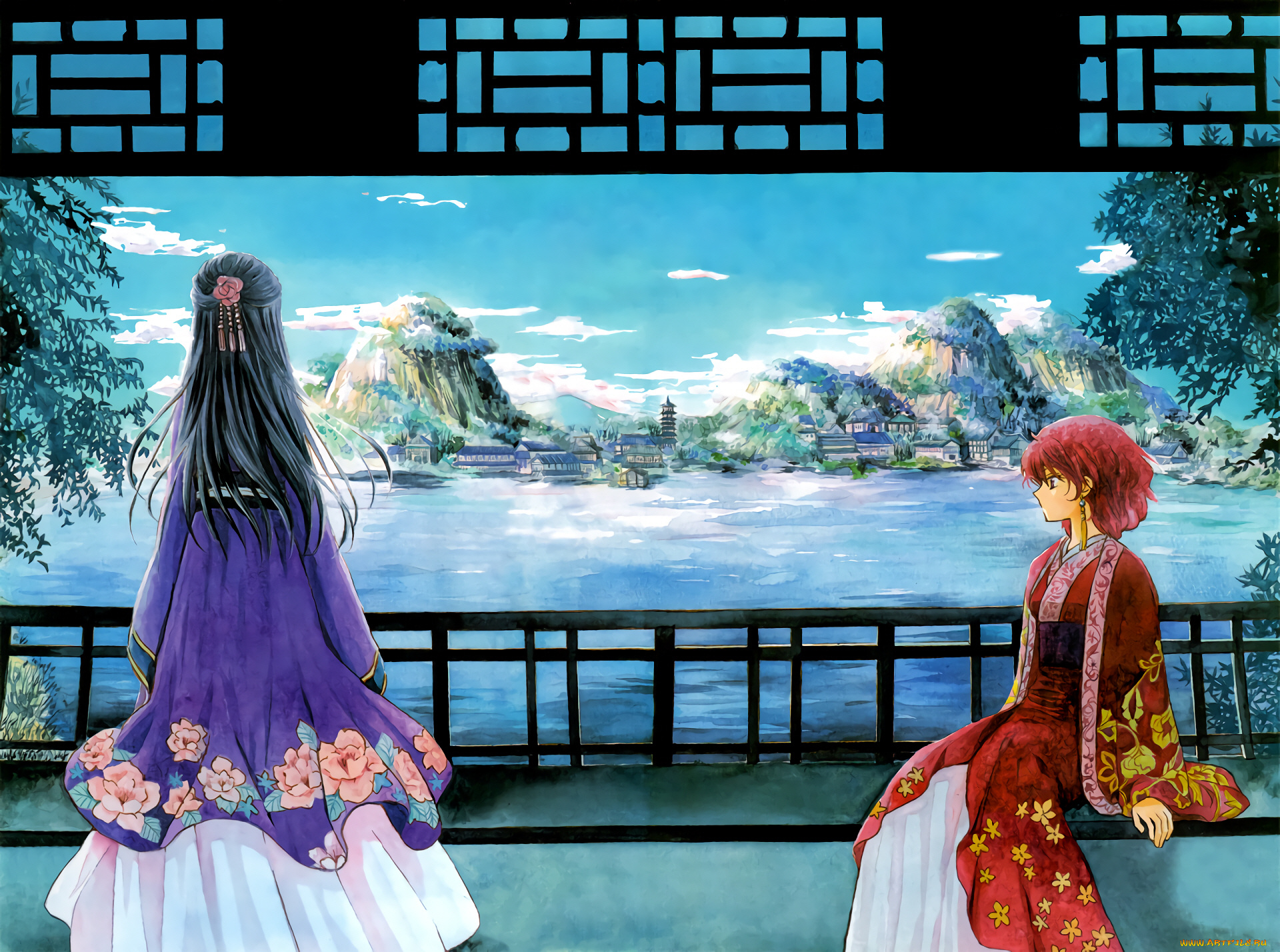 аниме, akatsuki, no, yona, рассвет, йоны