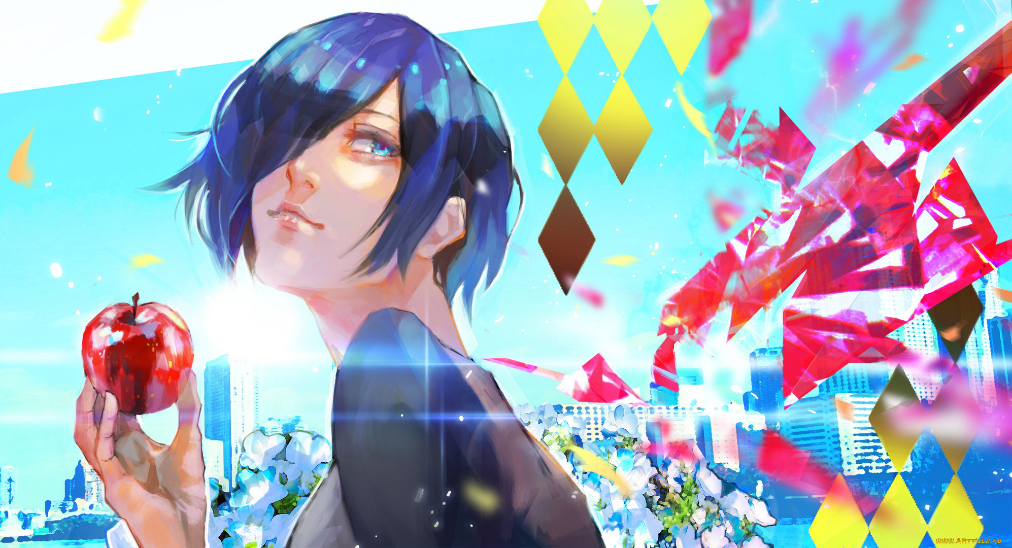 аниме, tokyo, ghoul, девушка