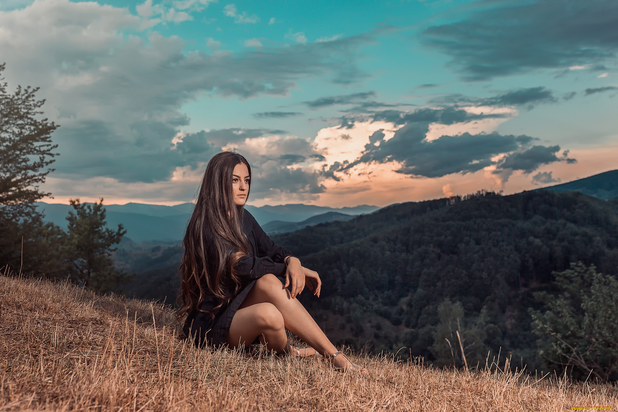 девушка, девушки, -unsort, , брюнетки, темноволосые, модель