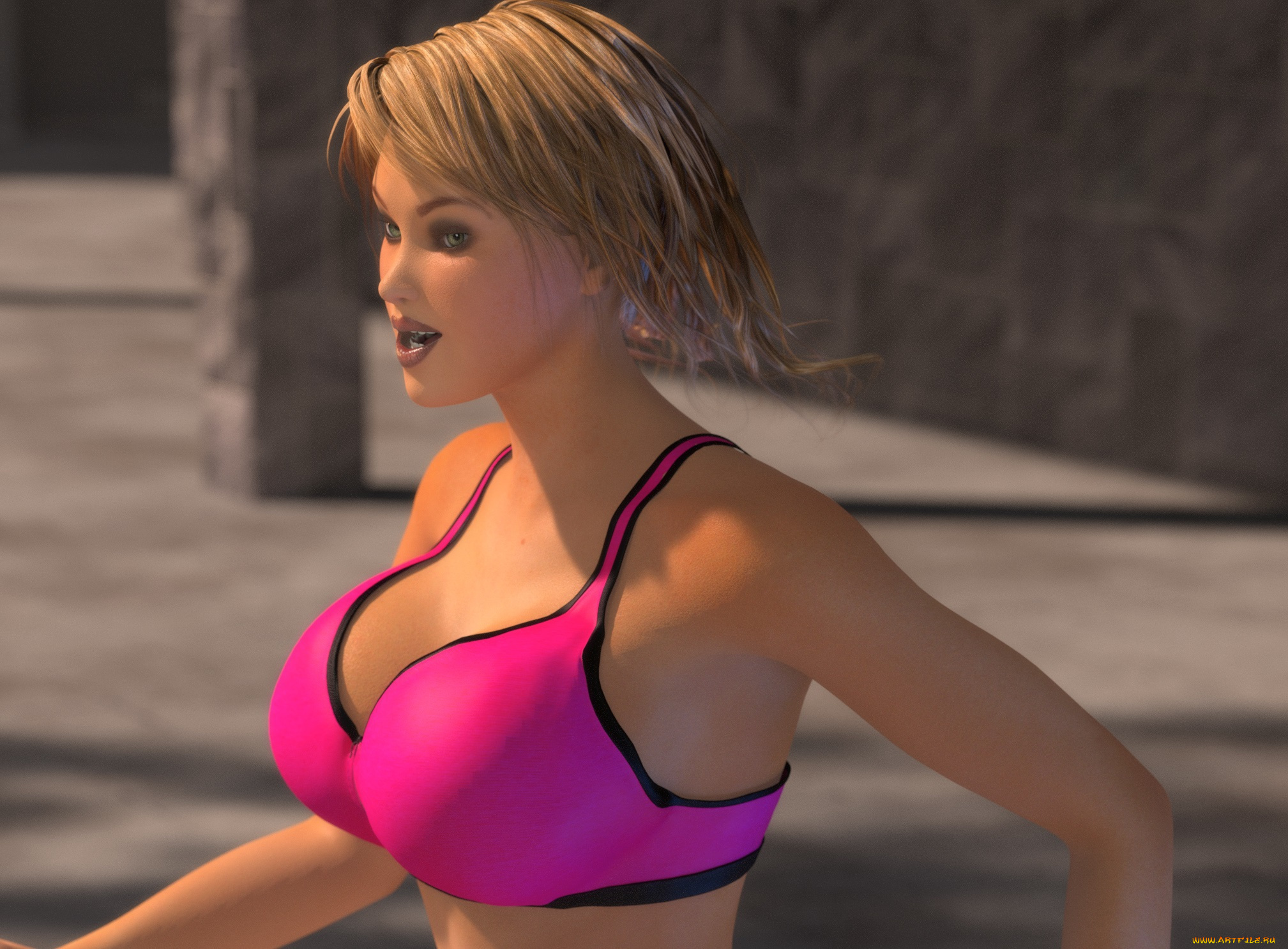 3д, графика, люди, , people, фон, девушка, взгляд