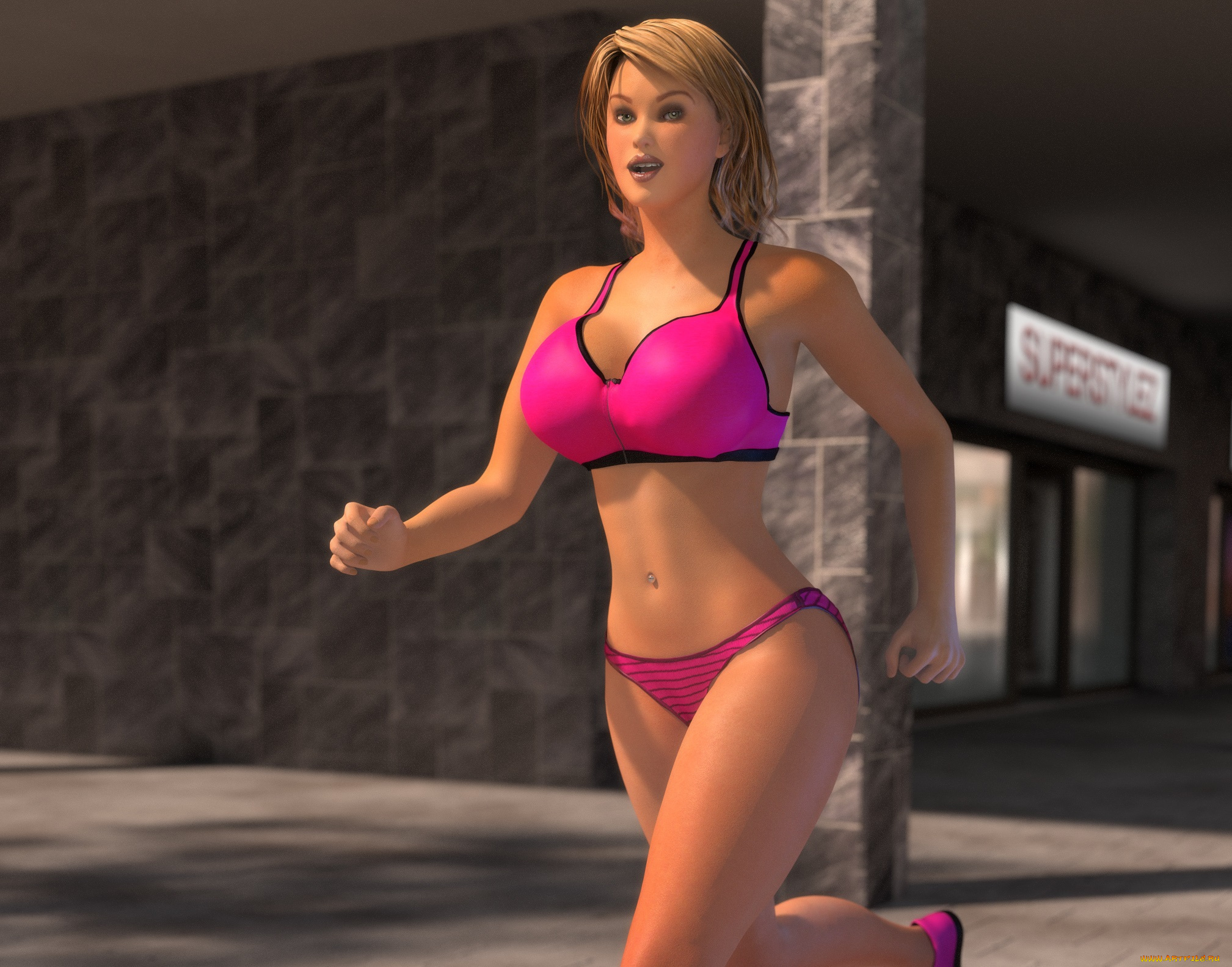 3д, графика, люди, , people, девушка, взгляд, фон