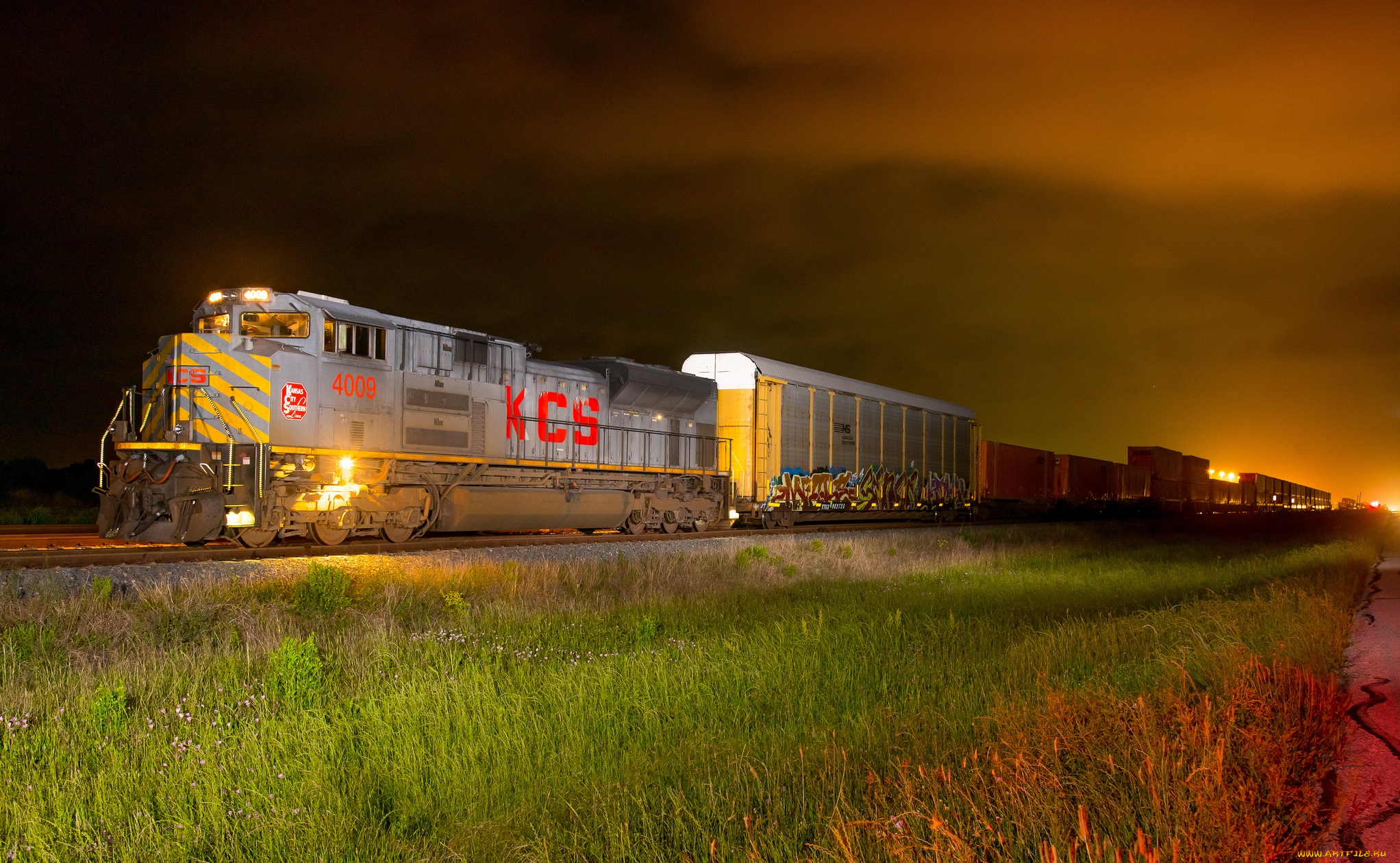 техника, поезда, локомотив, состав