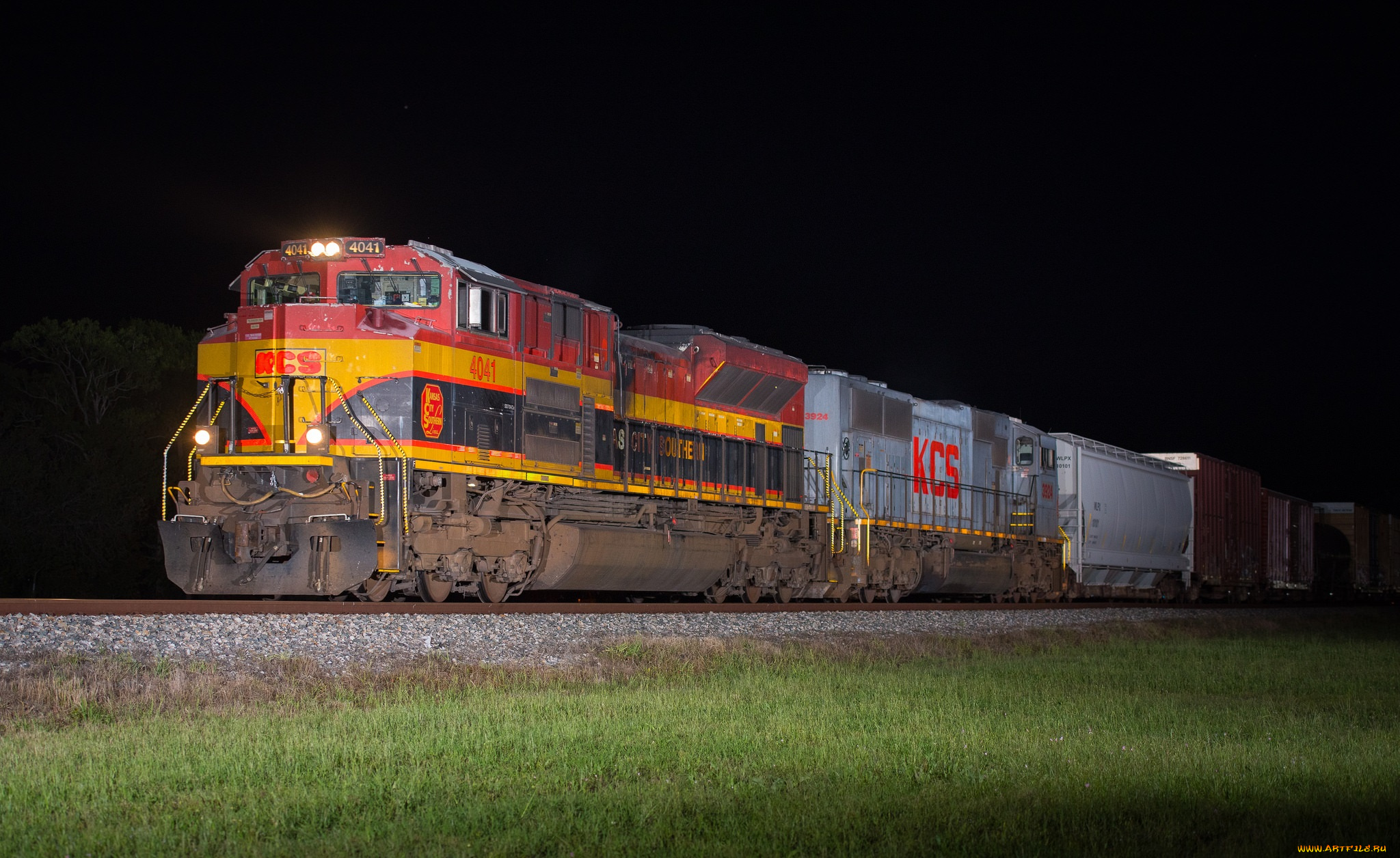 техника, поезда, локомотив, состав