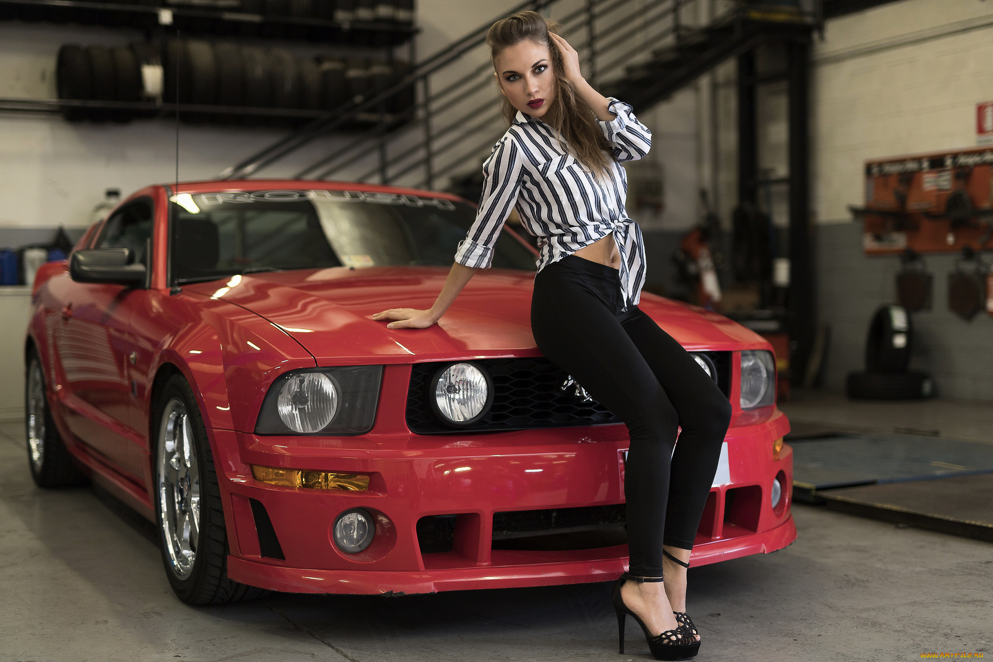 автомобили, -авто, с, девушками, девица, авто