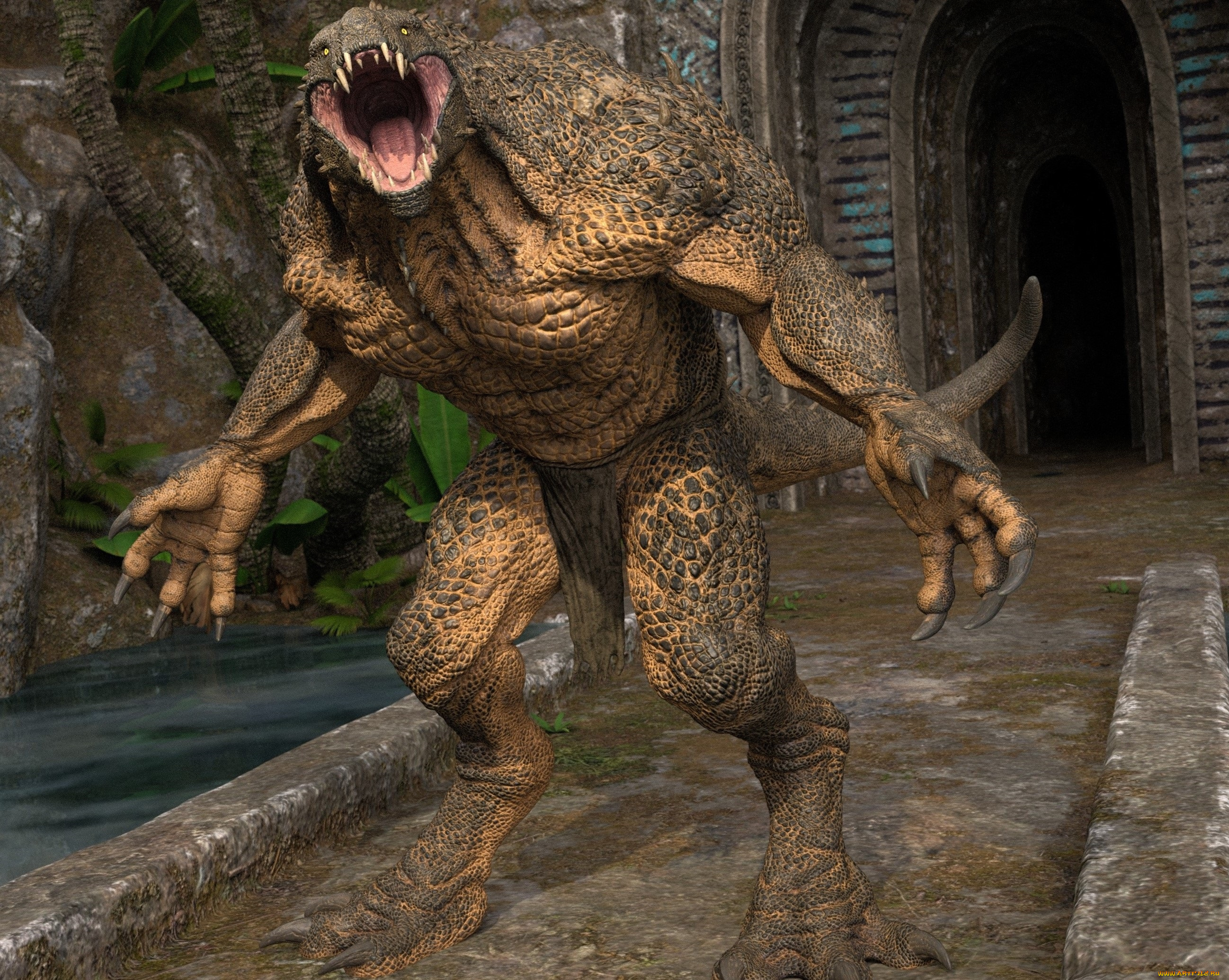 3д, графика, существа, , creatures, существо