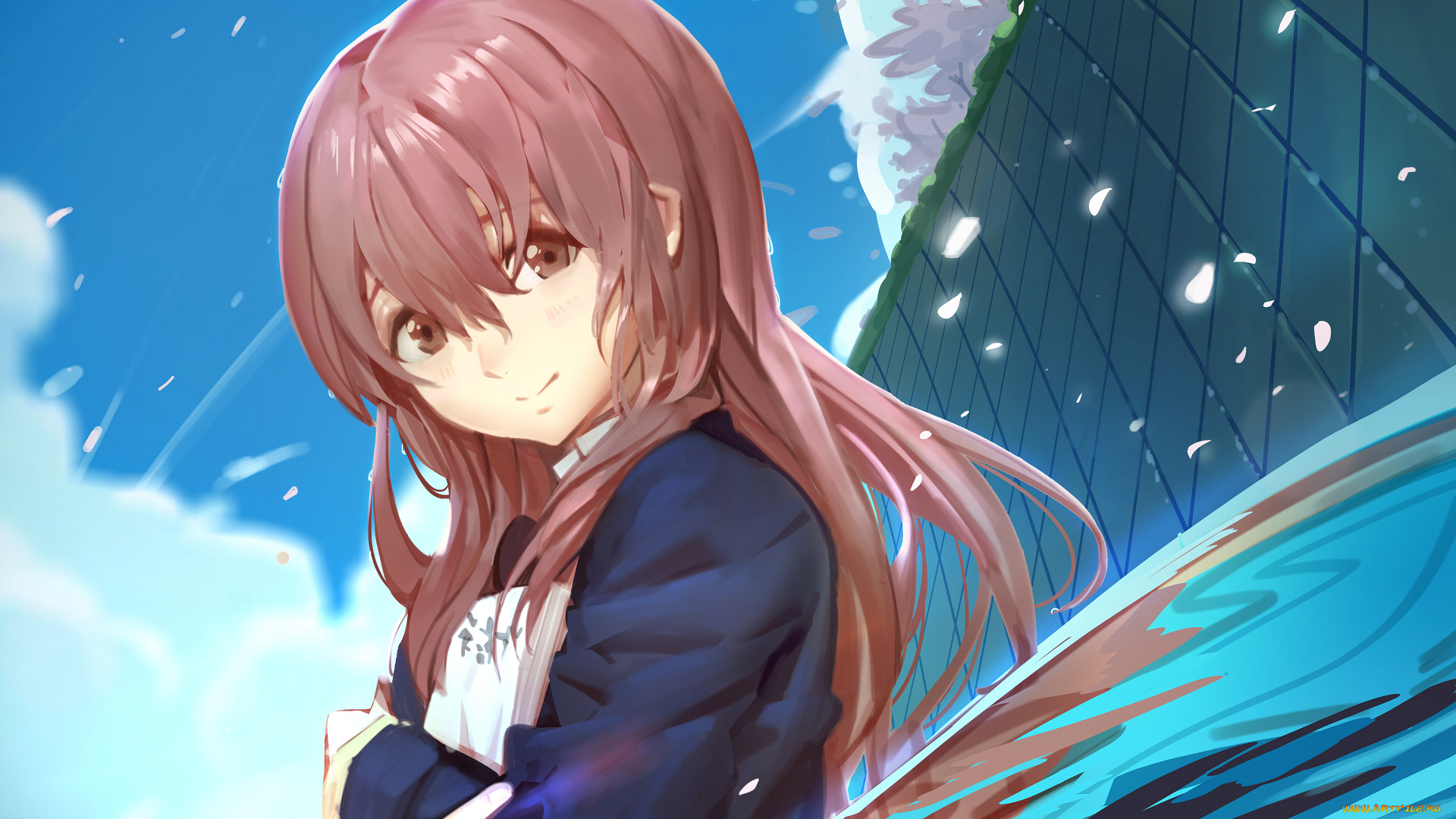 аниме, koe, no, katachi, форма, голоса