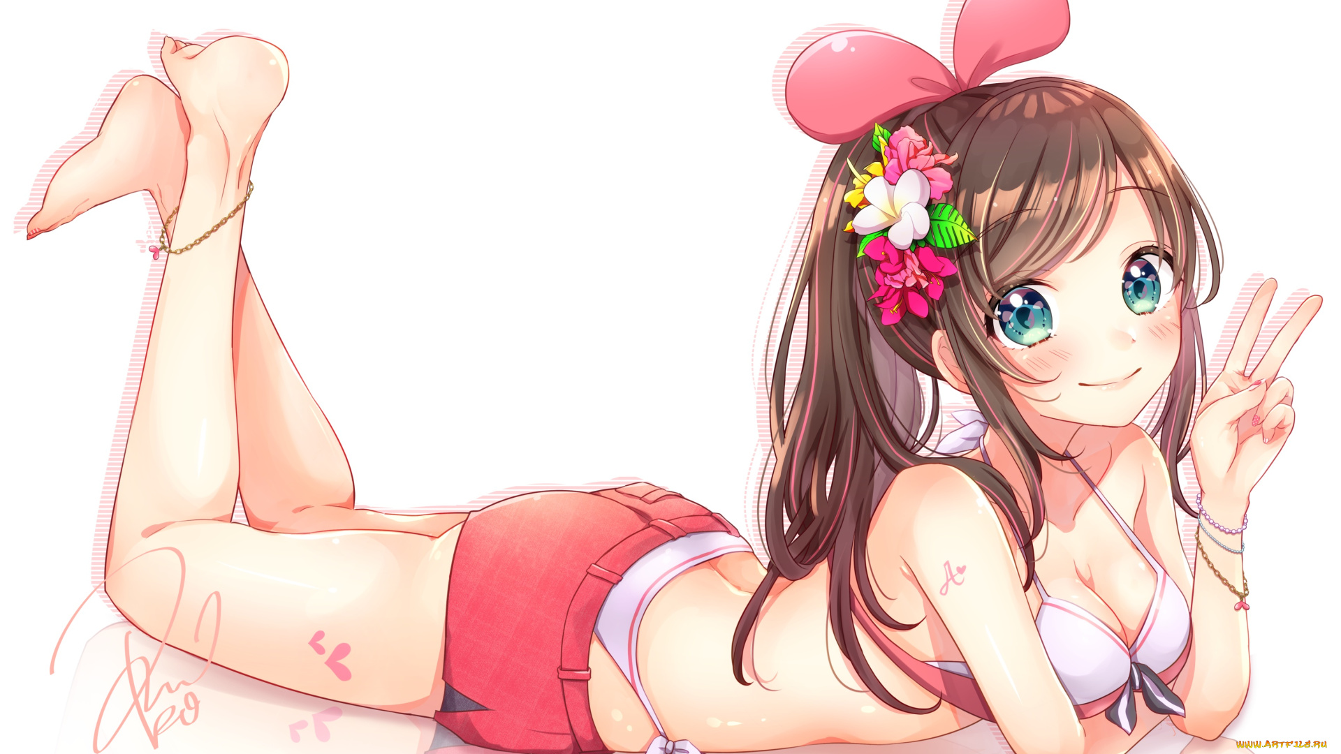 аниме, unknown, , другое, , фон, взгляд, девушка