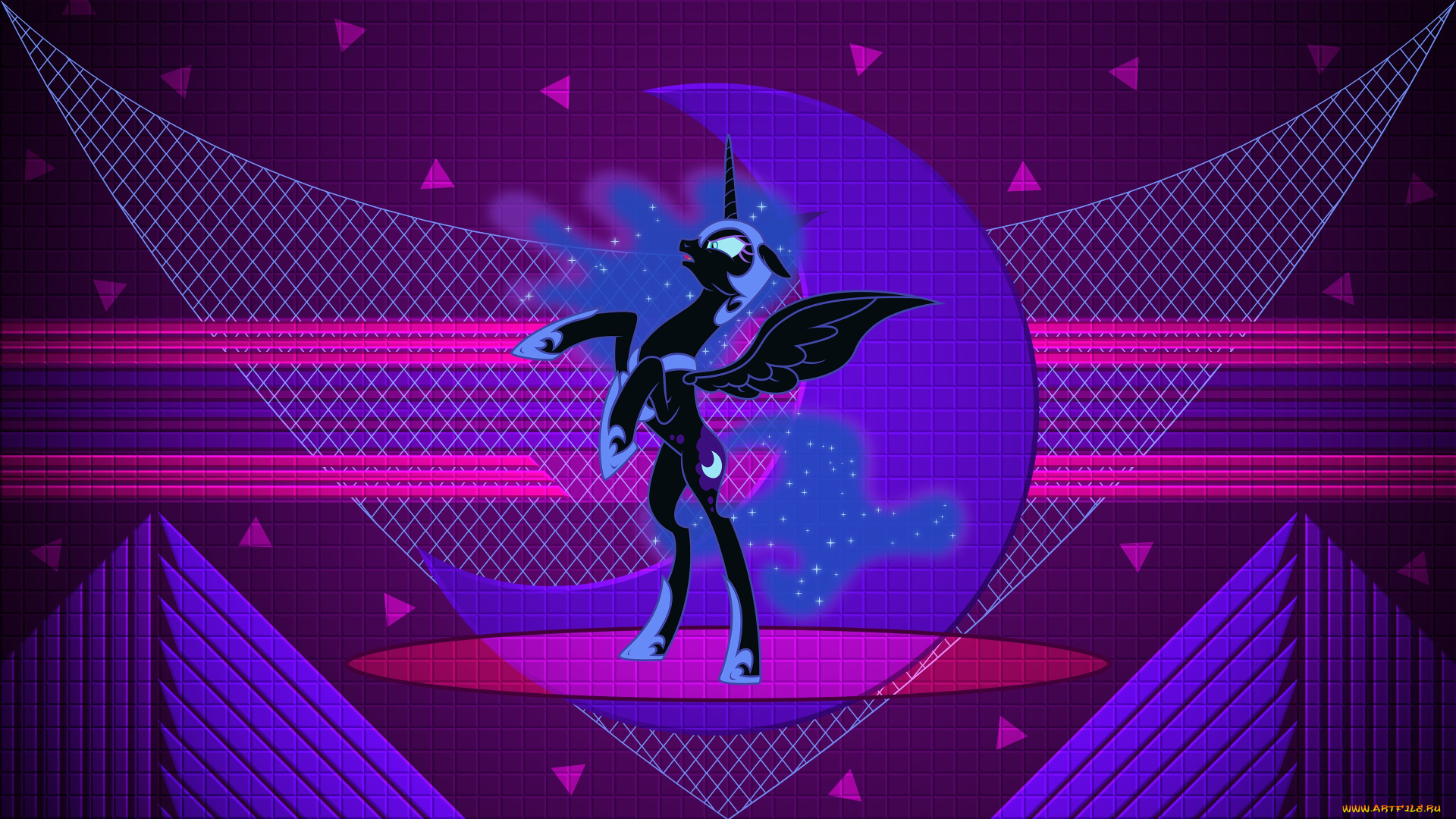 мультфильмы, my, little, pony, пони, фон