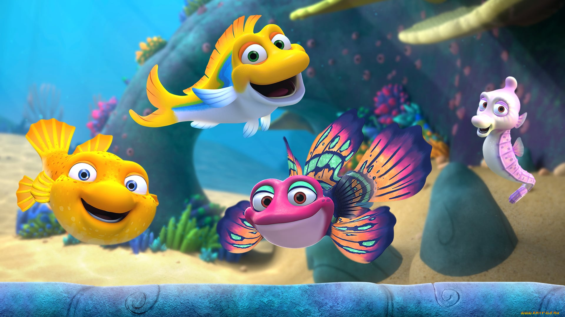 мультфильмы, splash, and, bubbles, splash, and, bubbles