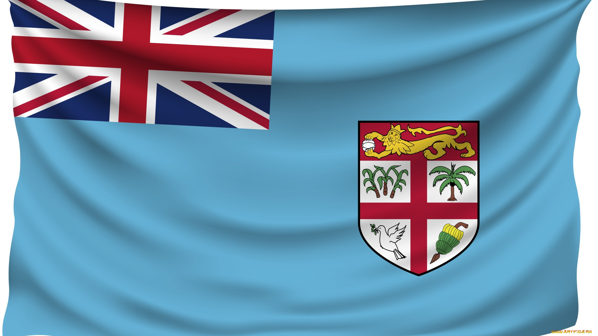 разное, флаги, , гербы, фиджи