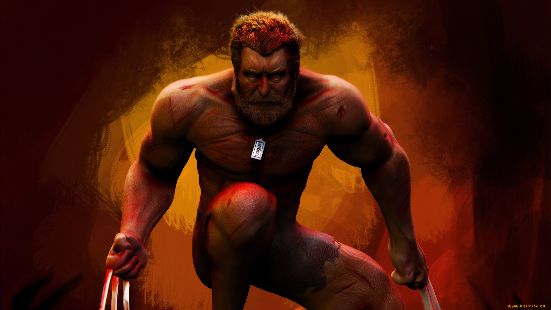 рисованное, комиксы, wolverine
