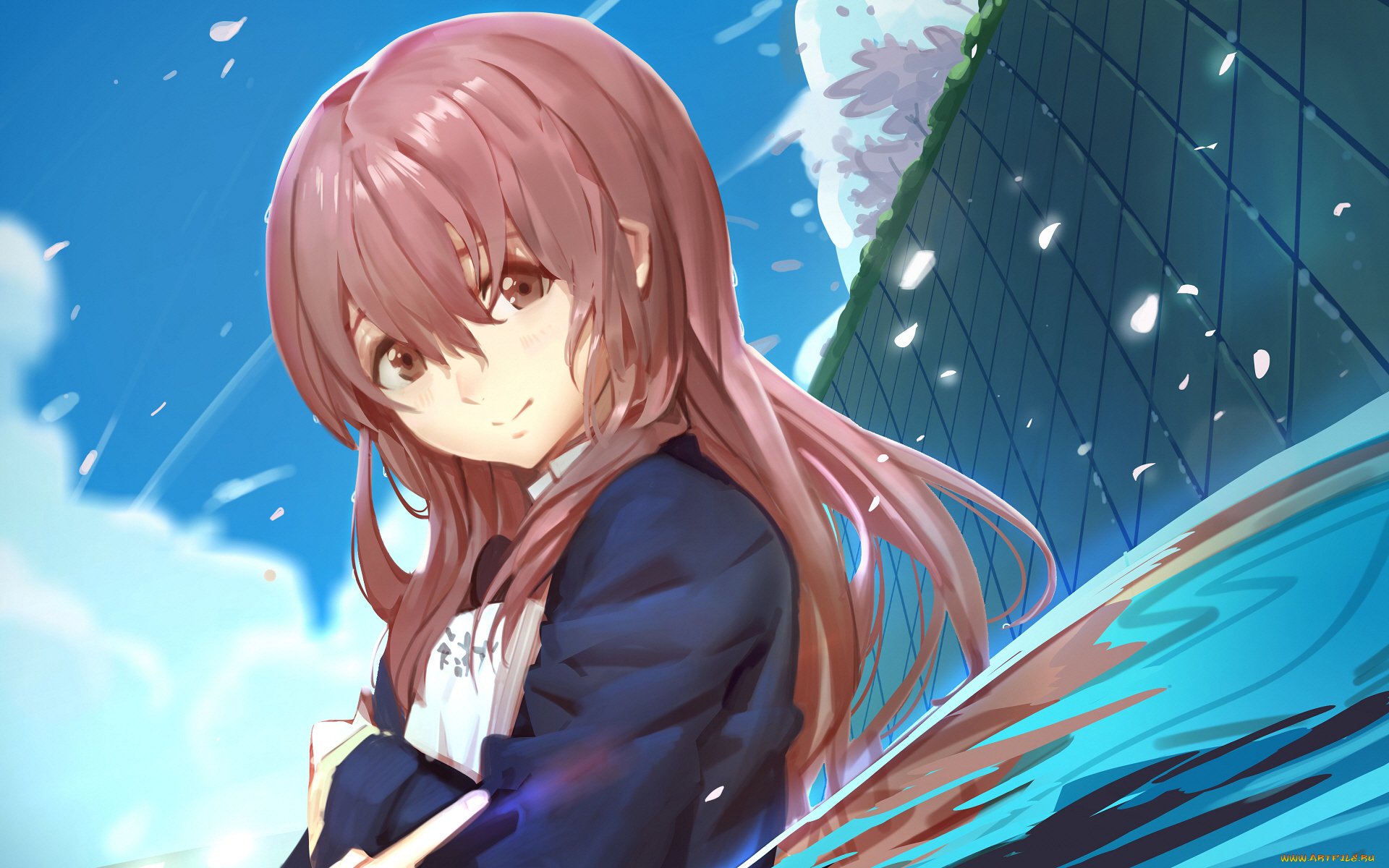 аниме, koe, no, katachi, форма, голоса