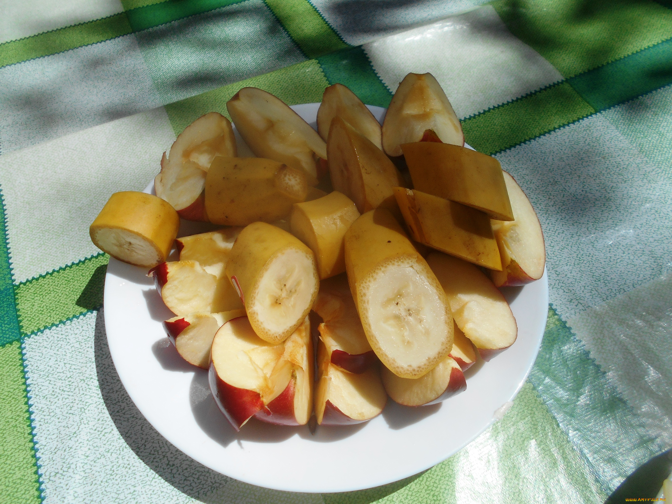 еда, бананы, яблоки