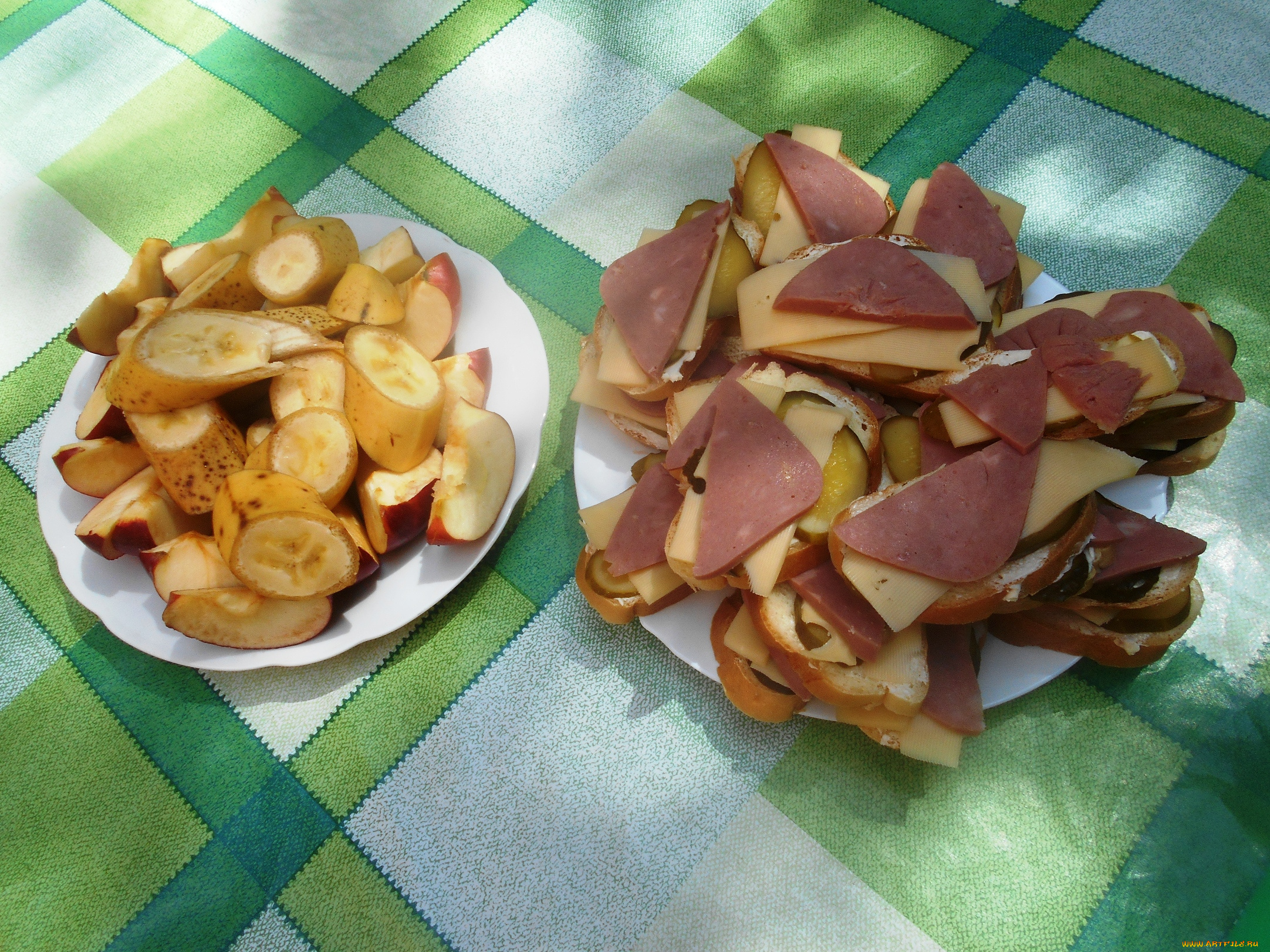 еда, бутерброды, , гамбургеры, , канапе, сыр, колбаса, хлеб, бананы, яблоки