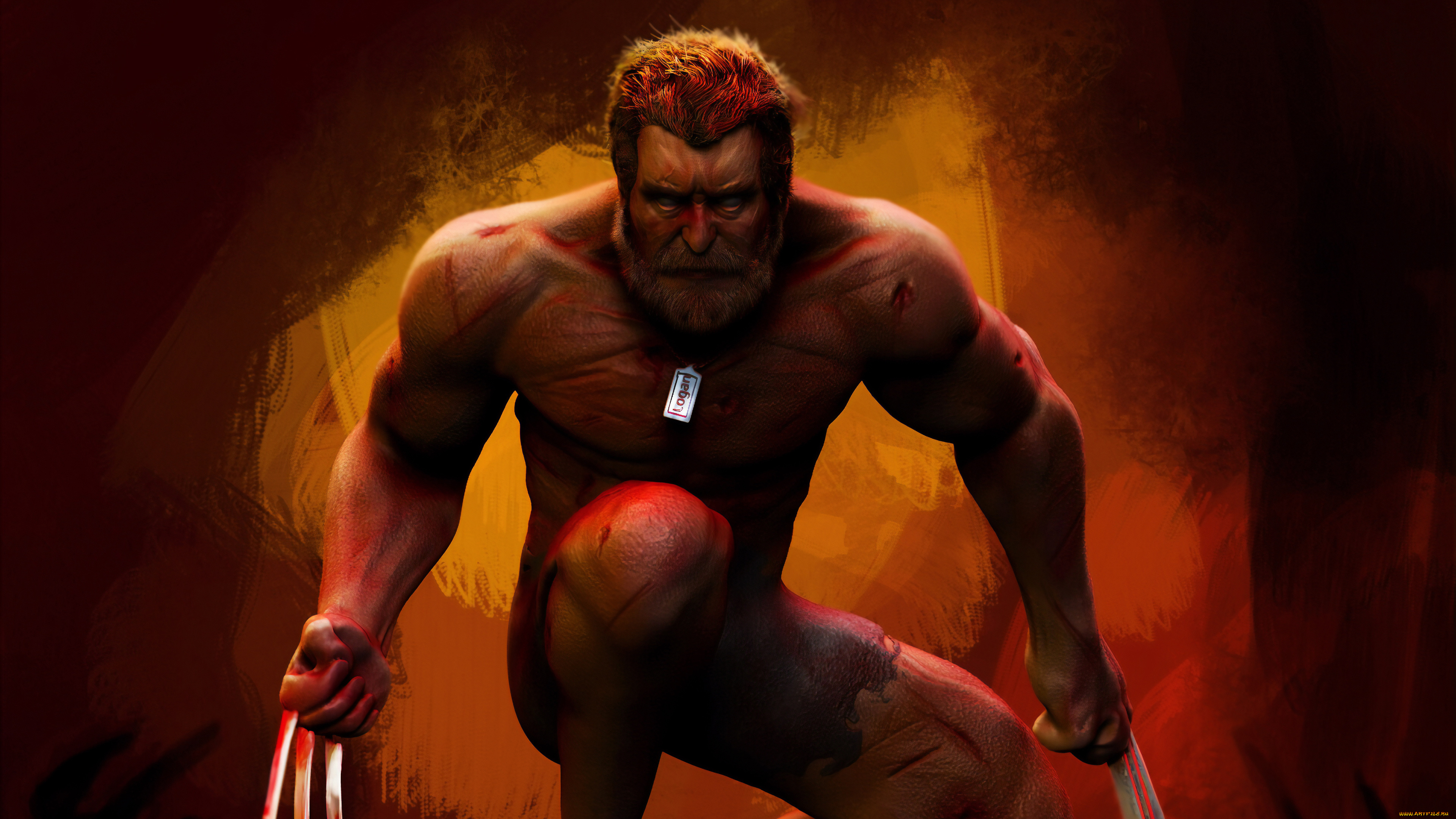 рисованное, комиксы, wolverine