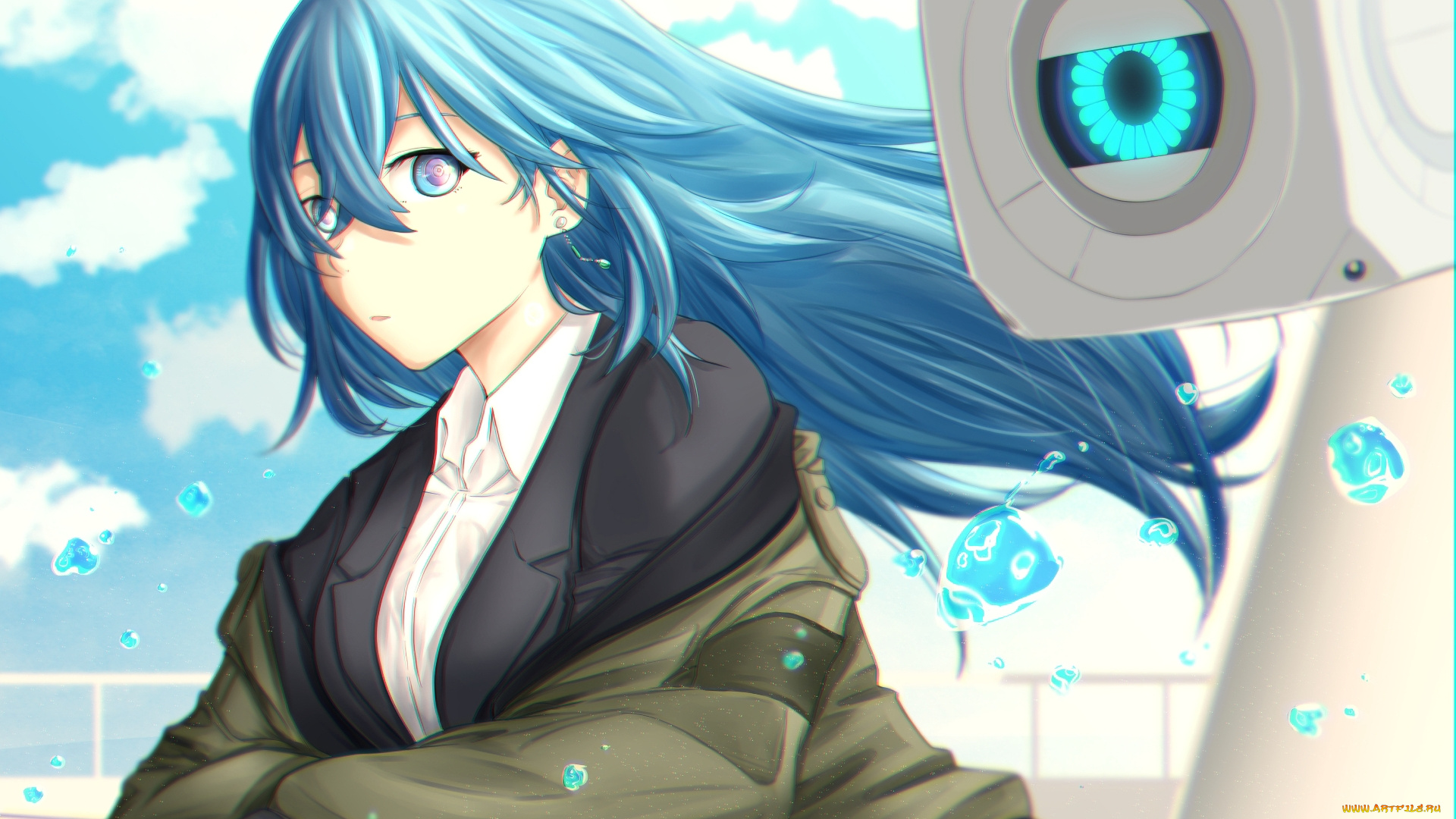 аниме, vivy, , fluorite, eye`s, song, fluorite, eye's, song