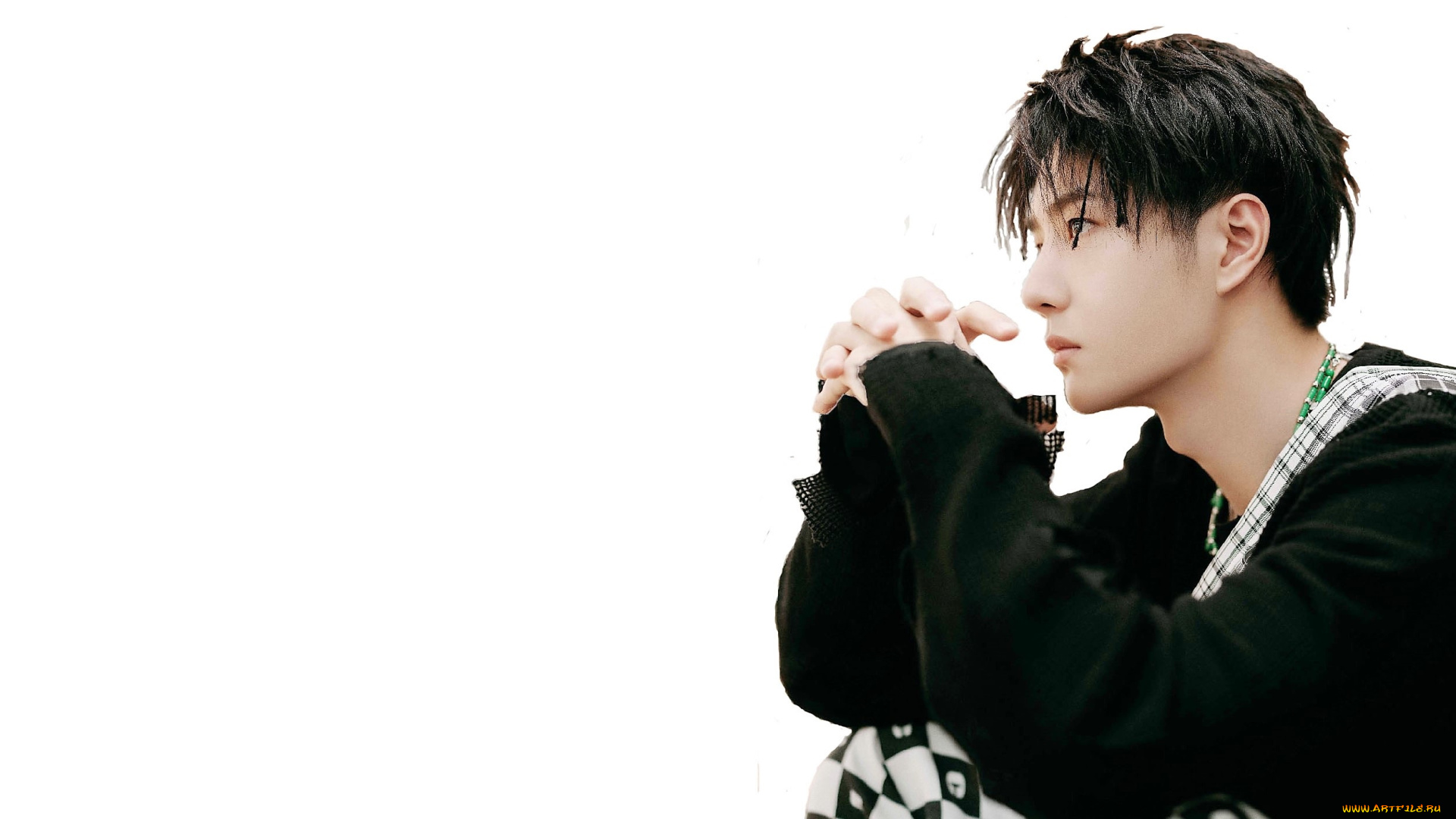 мужчины, wang, yi, bo, актер, певец, толстовка