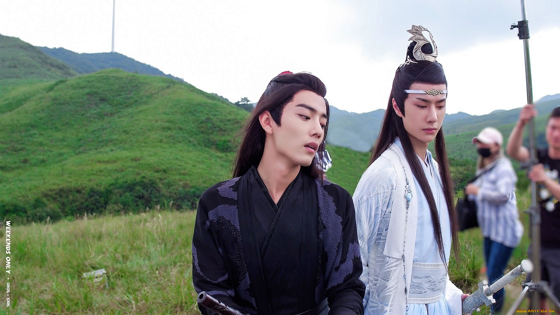 разное, знаменитости, ван, ибо, сяо, чжань, костюмы, люди, съемки