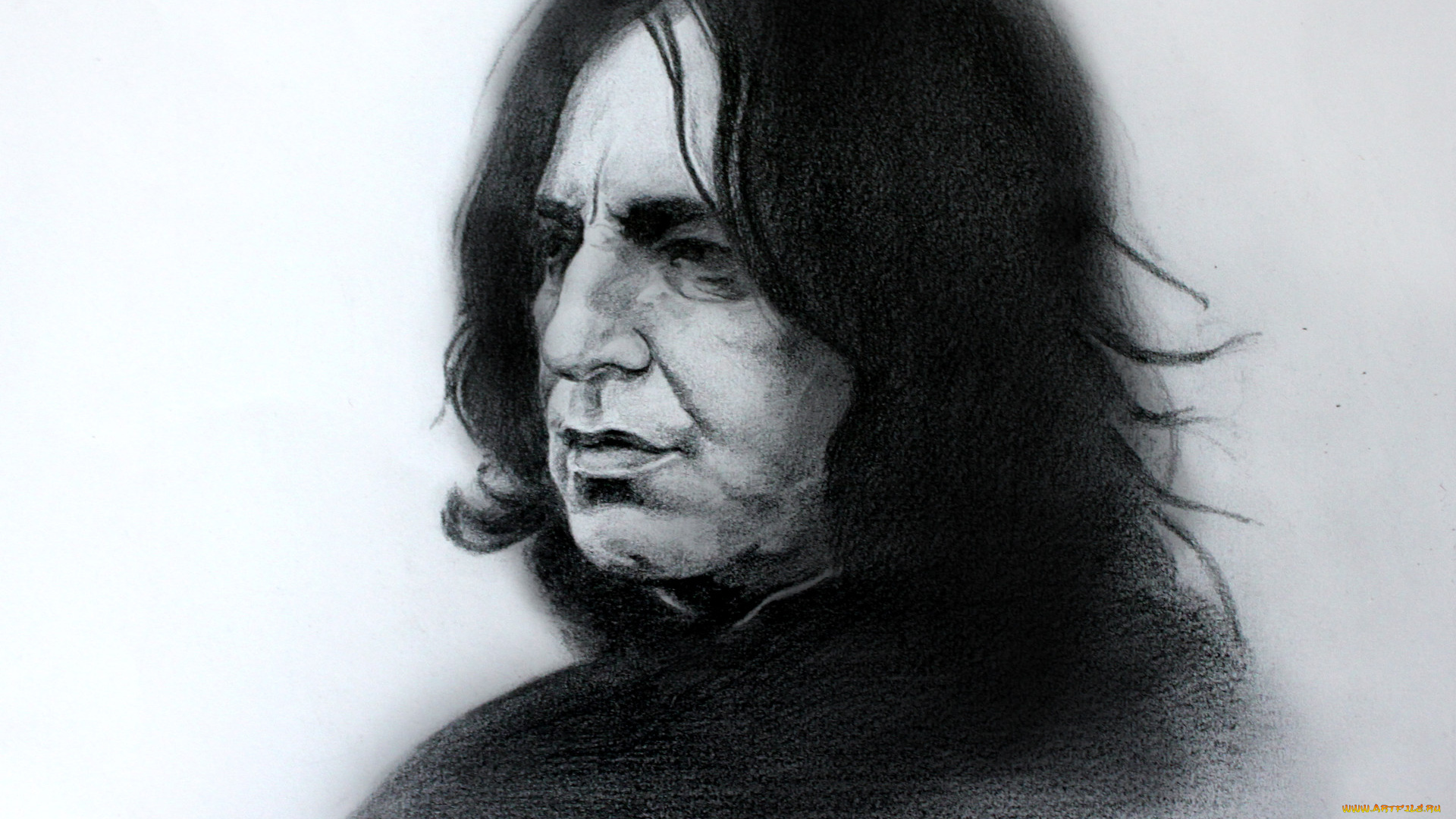 рисованное, кино, , мультфильмы, северус, снейп, маг, лицо, профессор