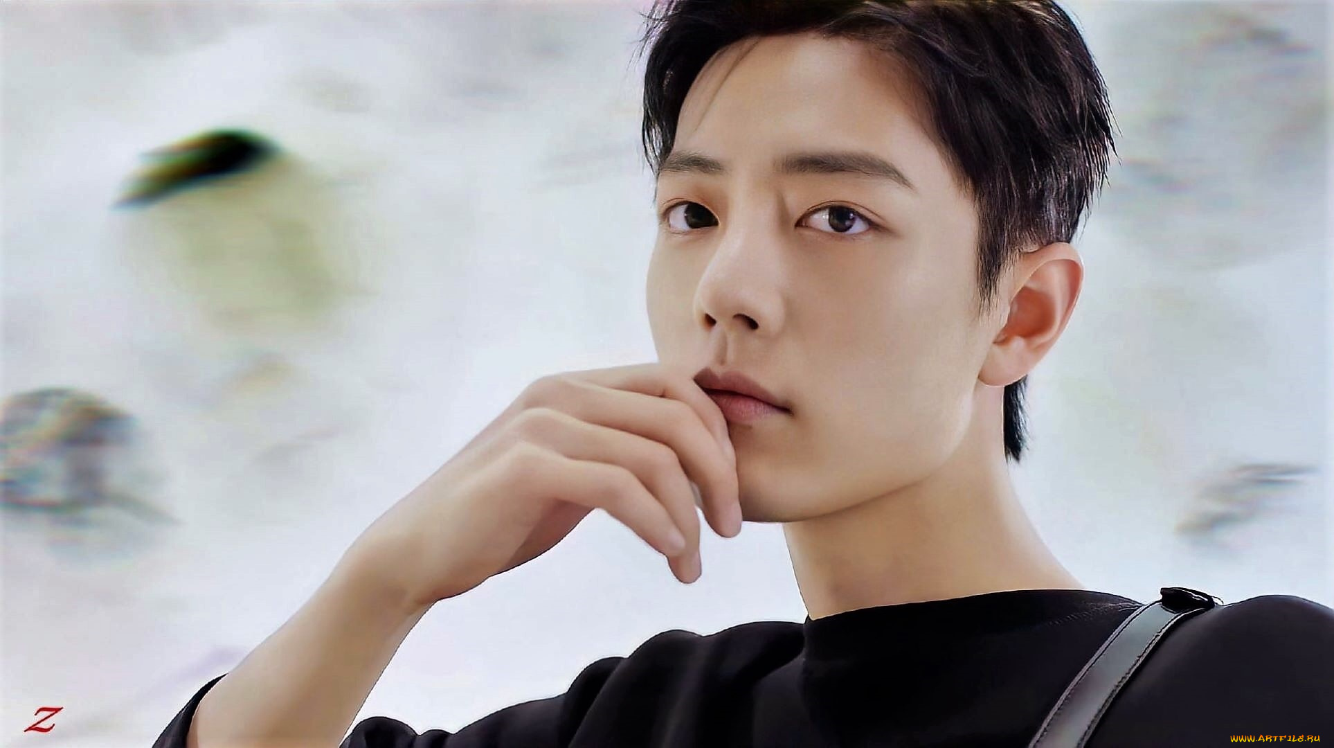 мужчины, xiao, zhan, актер, лицо