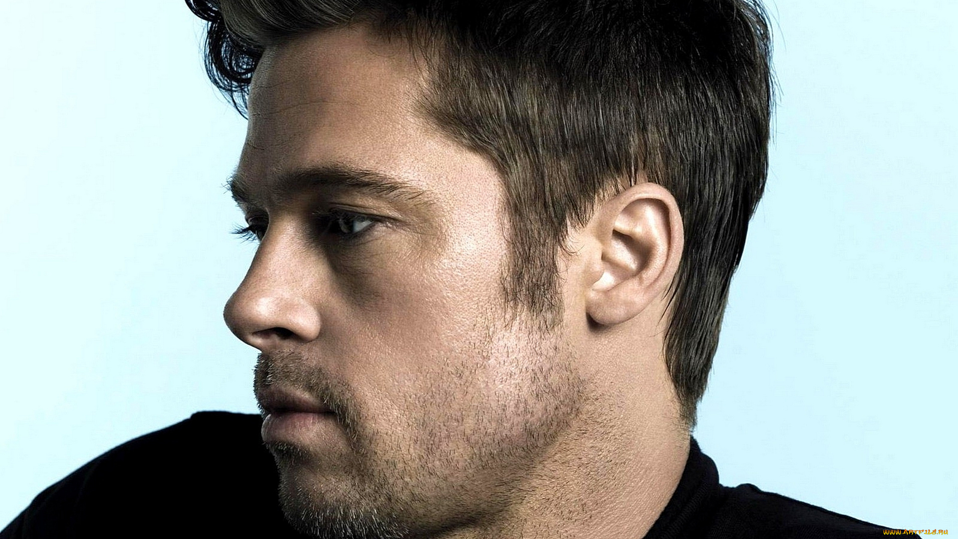 мужчины, brad, pitt, актер, лицо