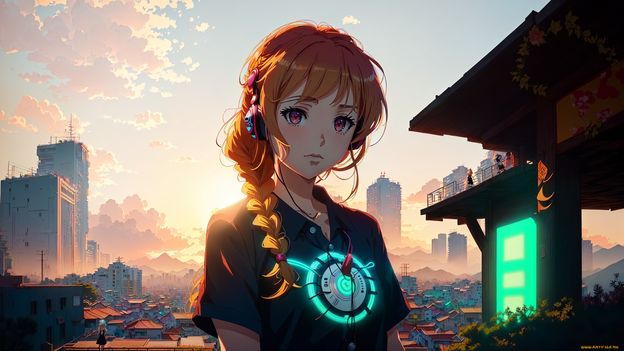 аниме, музыка, нейросети, графика, нейроарт, ai, art, нейронные, сети, рисунки, нейро, искусство