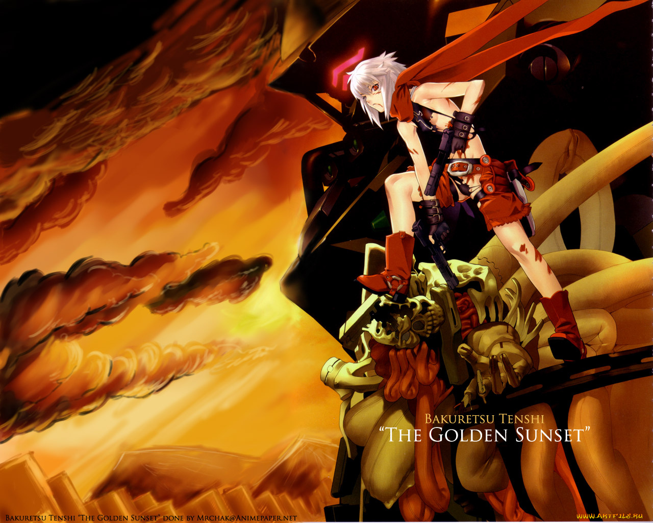 аниме, bakuretsu, tenshi