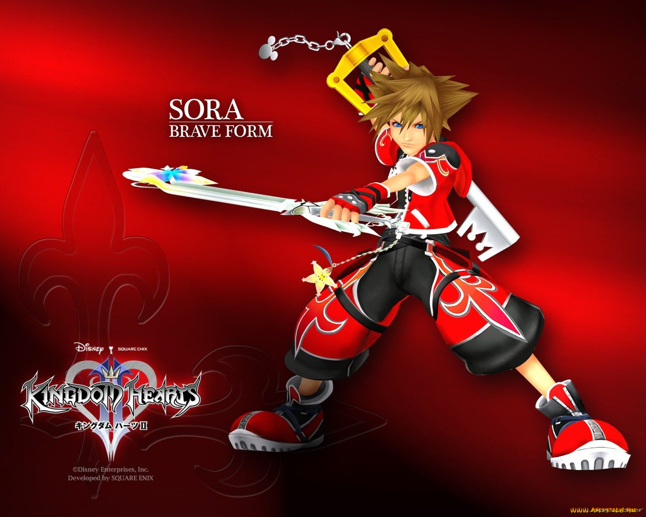 kingdom, hearts, ii, видео, игры