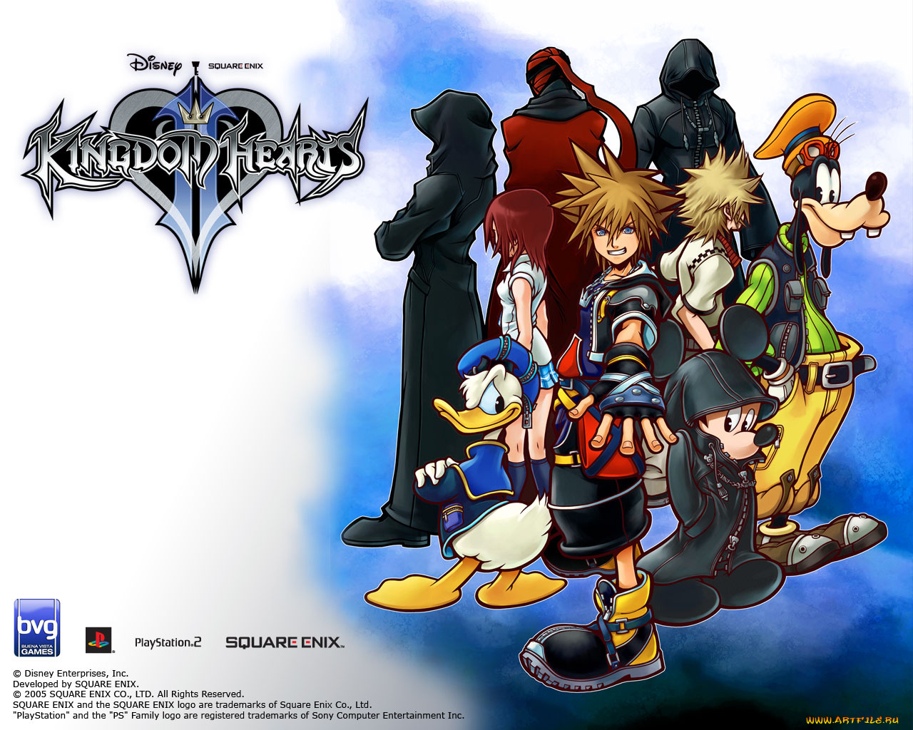 kingdom, hearts, ii, видео, игры