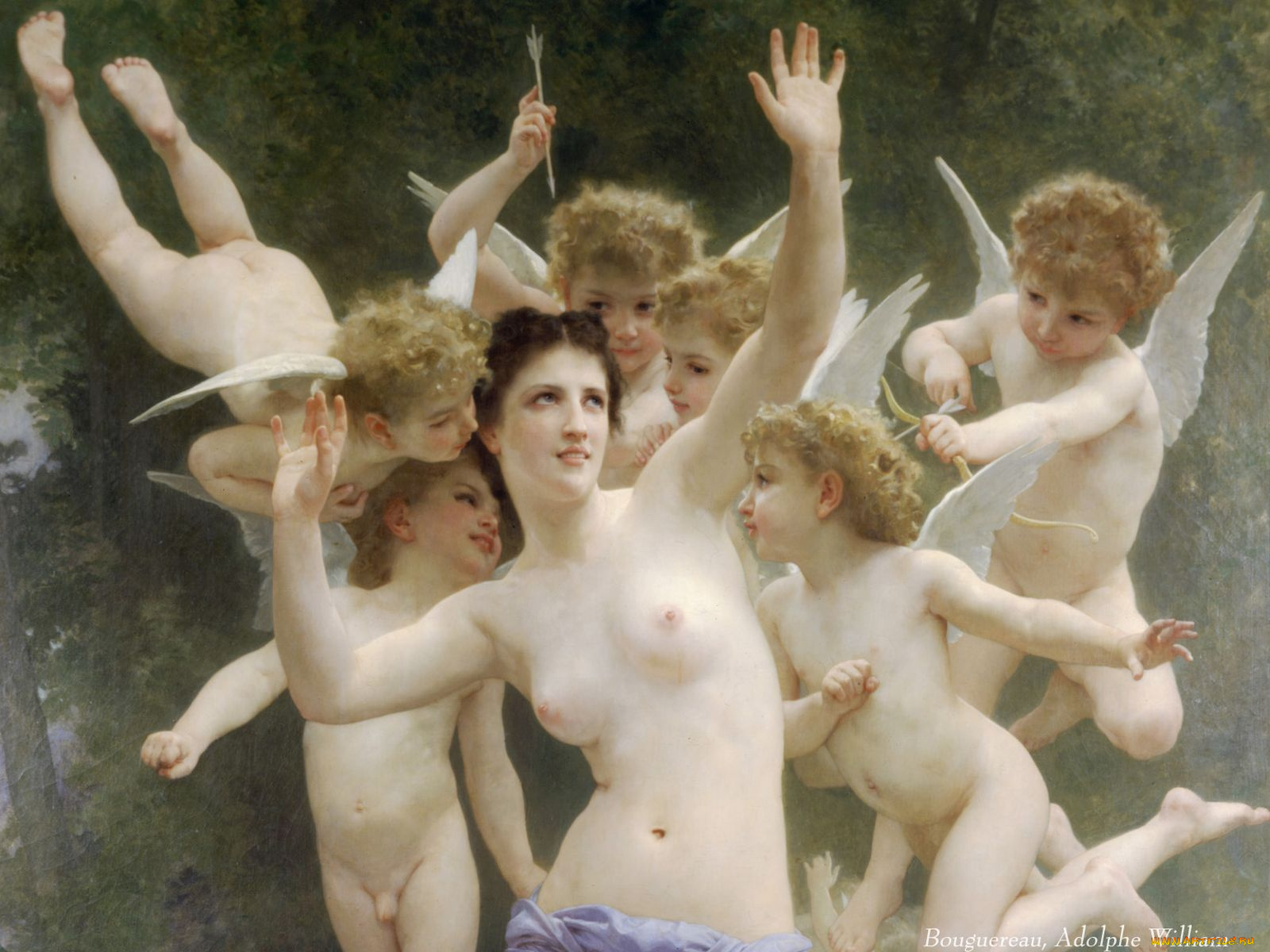 william, adolphe, bouguereau, рисованные