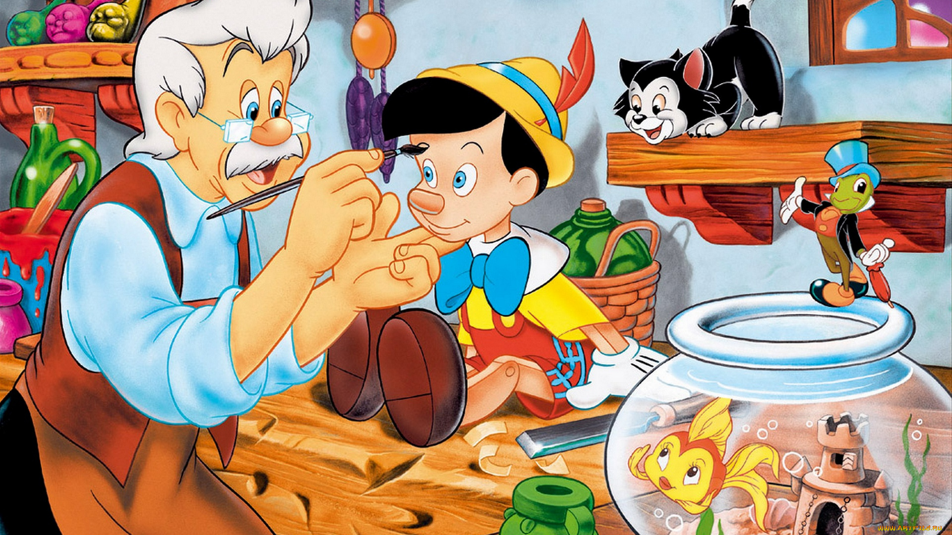 мультфильмы, pinocchio