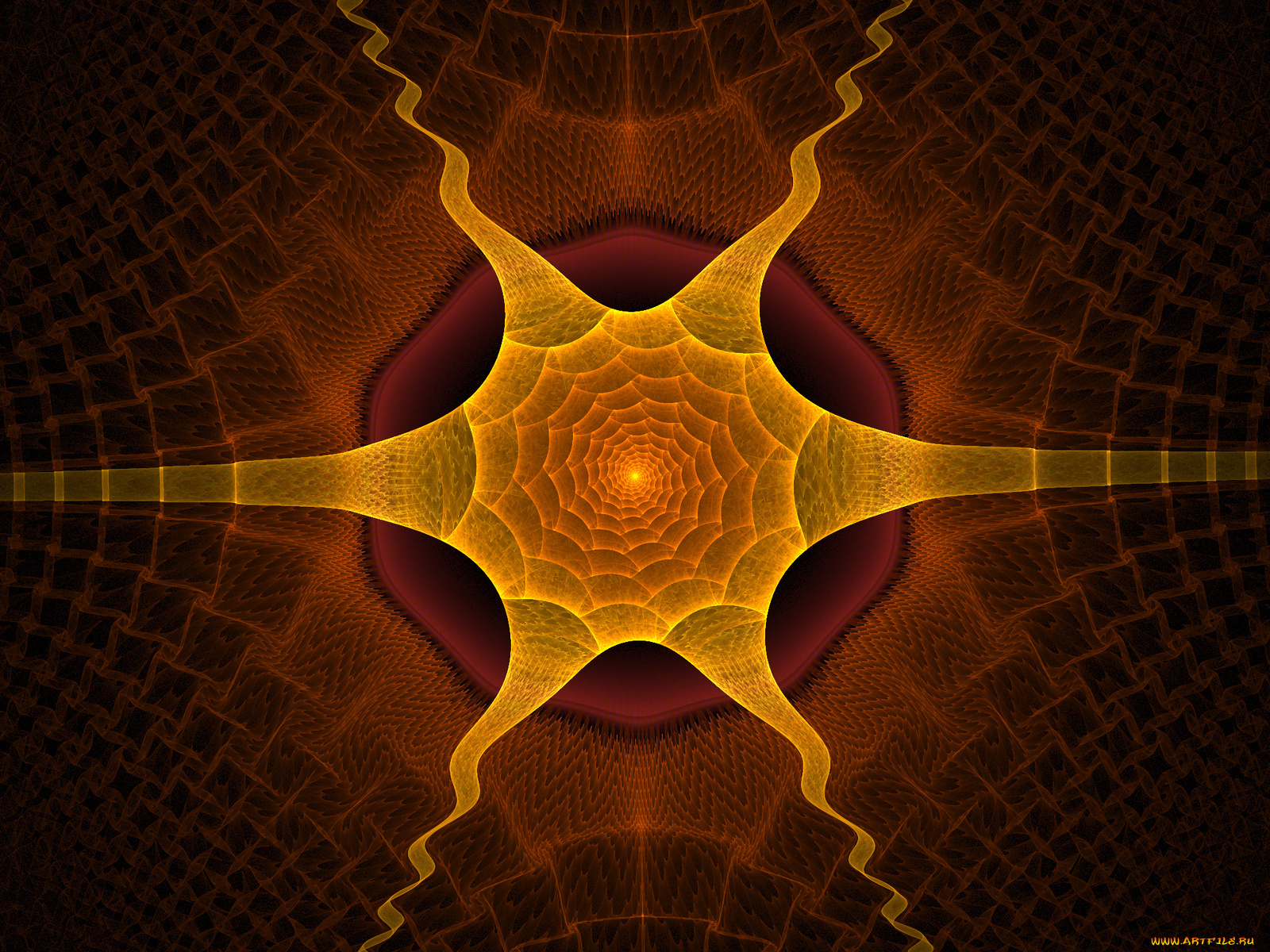 3д, графика, fractal, фракталы, узор, тёмный, абстракция