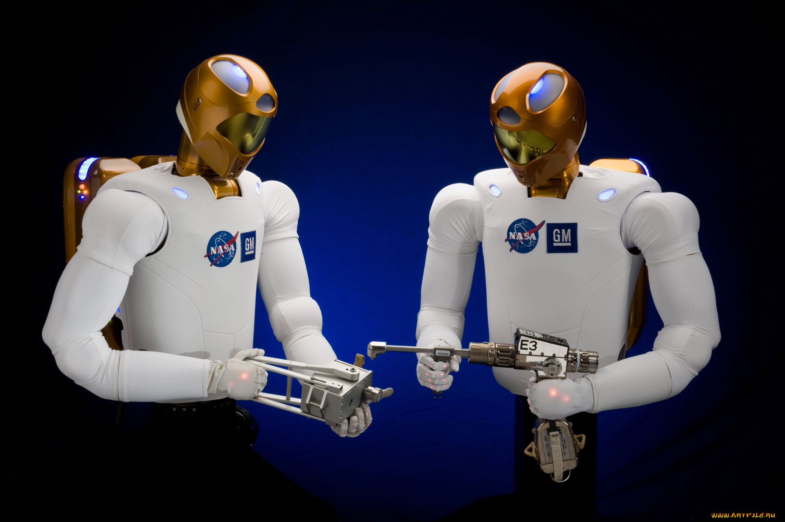 3д, графика, creatures, существа, роботы