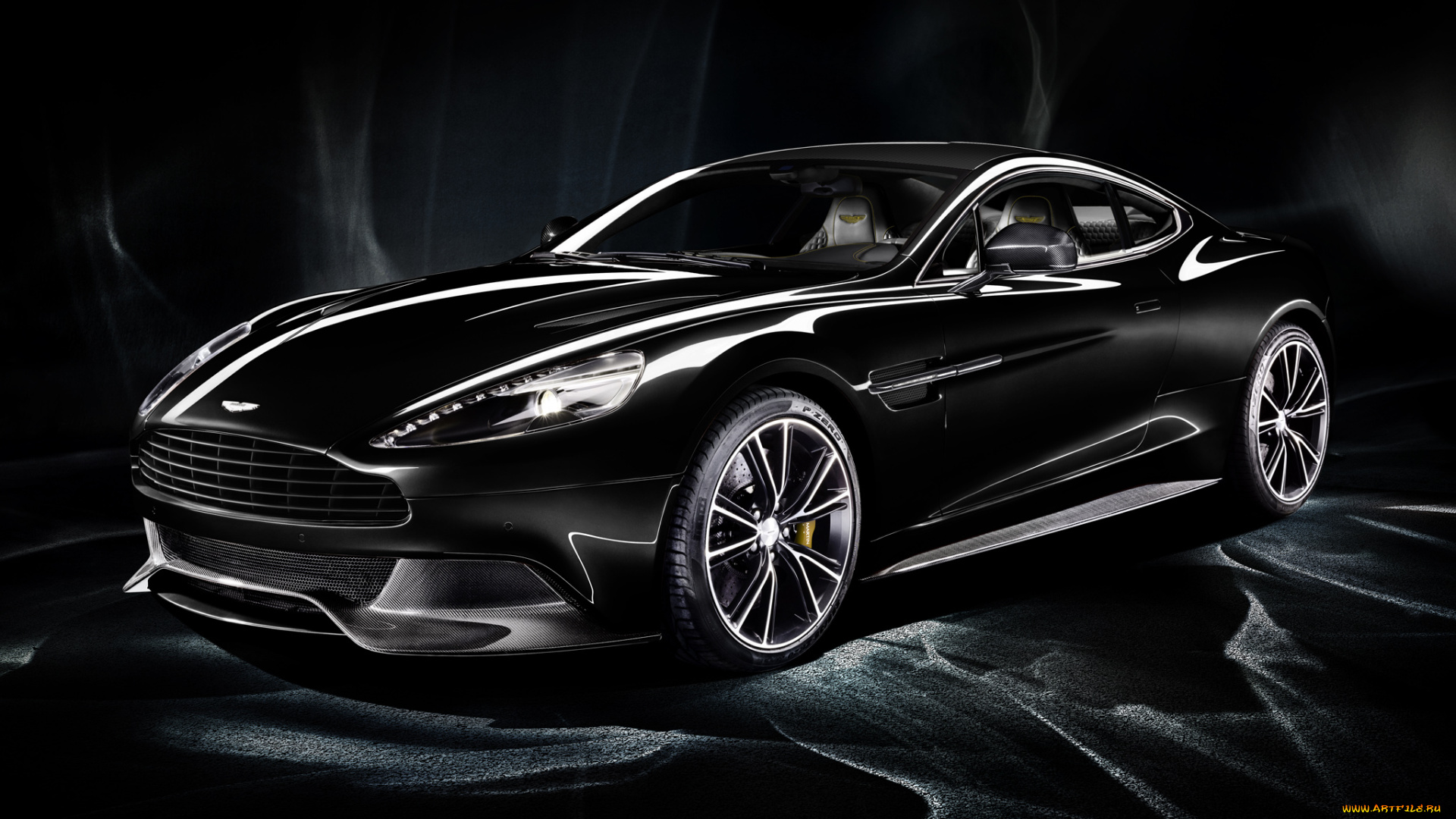 автомобили, aston, martin, vanquish
