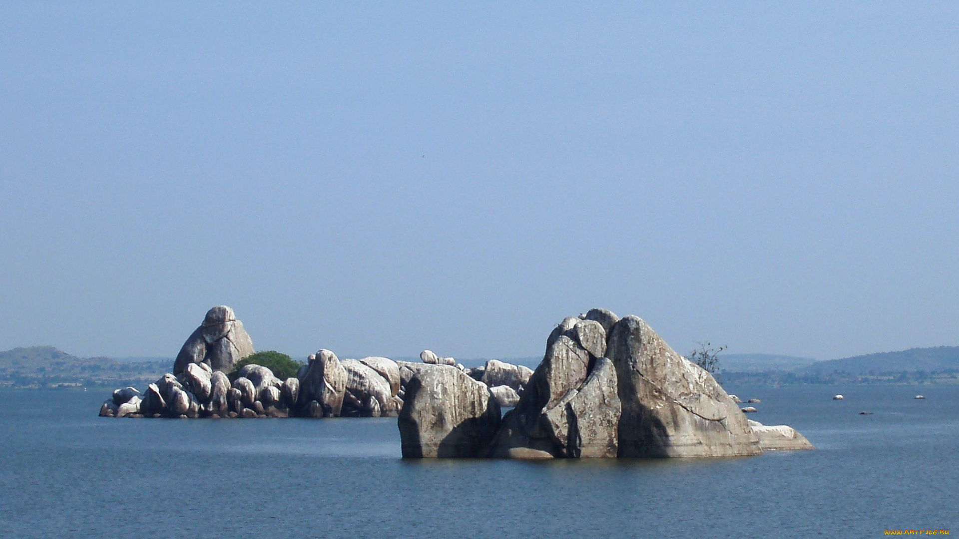 природа, реки, озера, камни, озеро