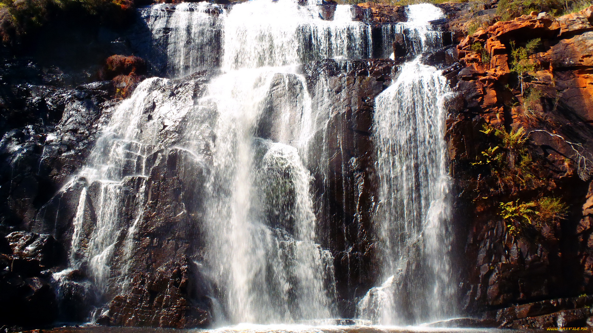 природа, водопады, водопад