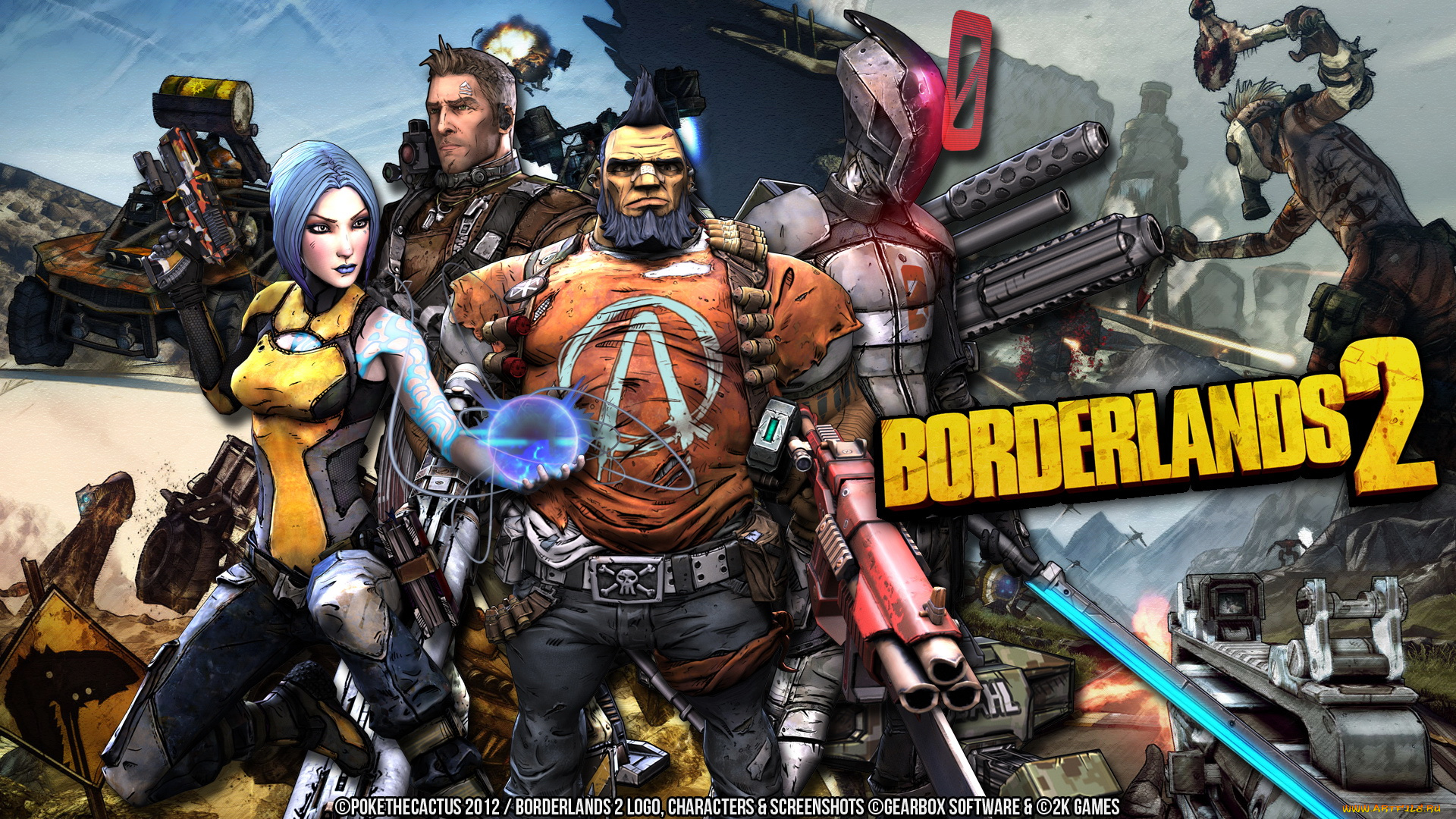 видео, игры, borderlands, 2