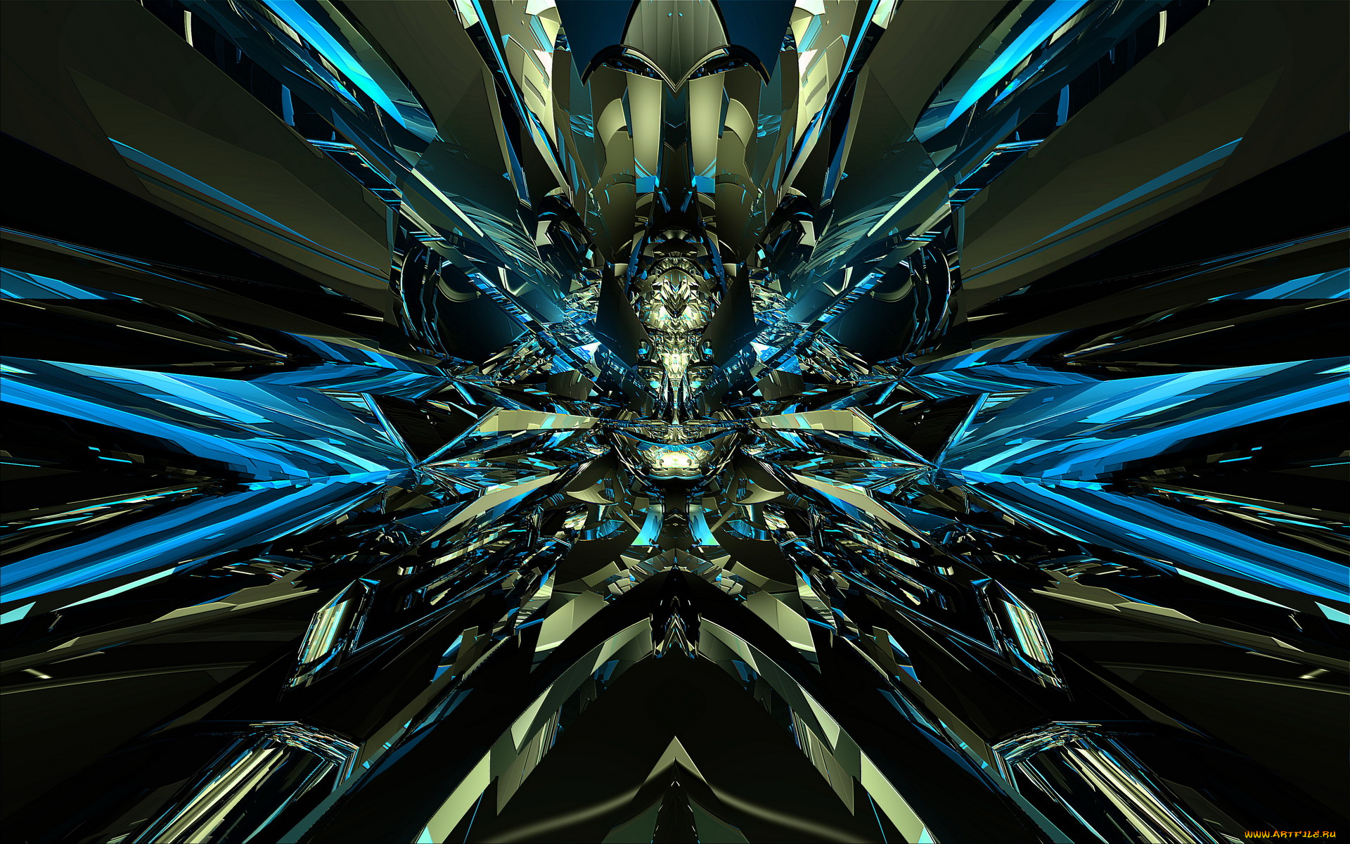 3д, графика, fractal, фракталы, узор, фон