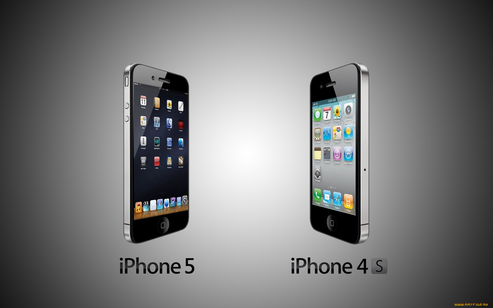iphone, vs, 4s, бренды, 5