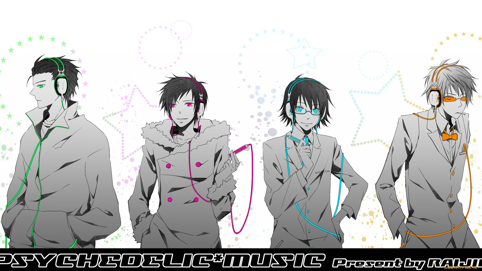 аниме, dyurarara, парни, арт, персонажи, дюрарара