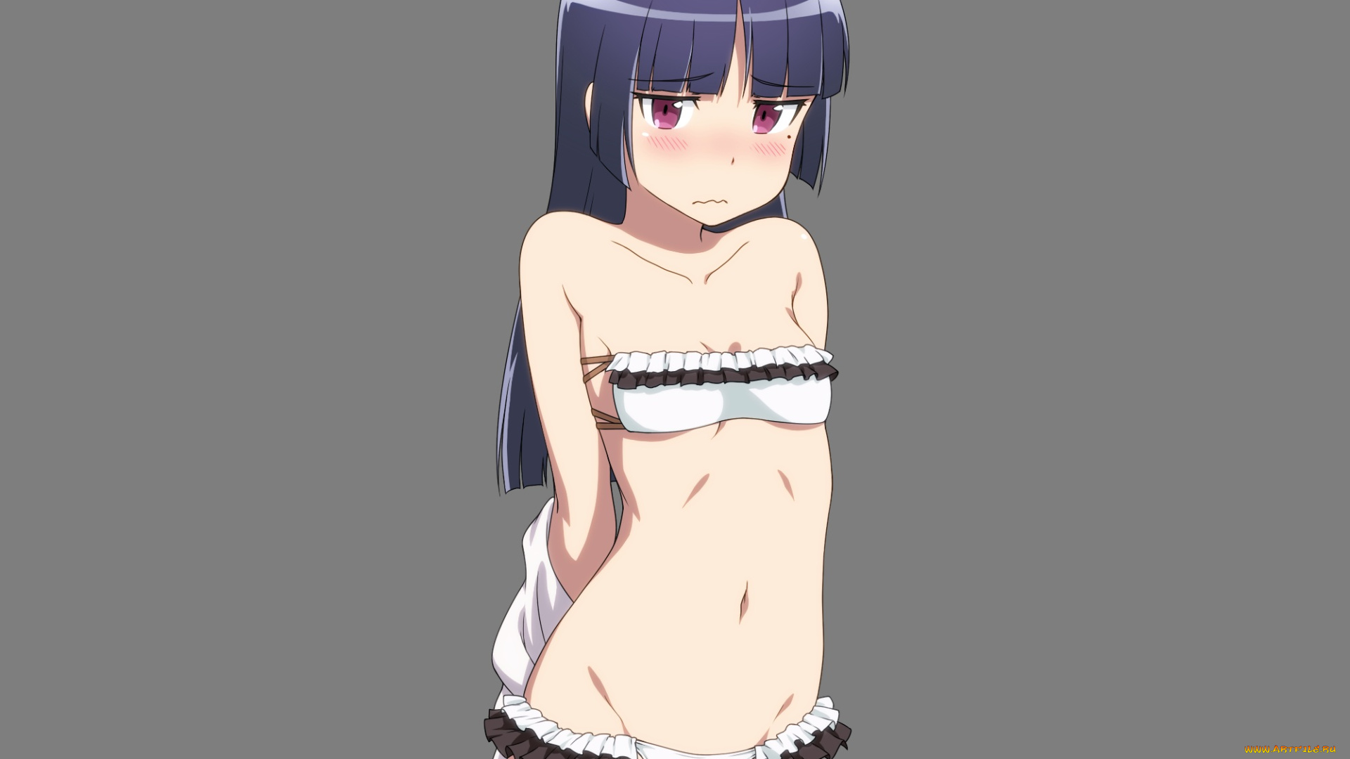аниме, oreimo, ore, no, imouto, ga, konna, ni, kawaii, wake, nai, нижнее, белье, девушка, gokou, ruri